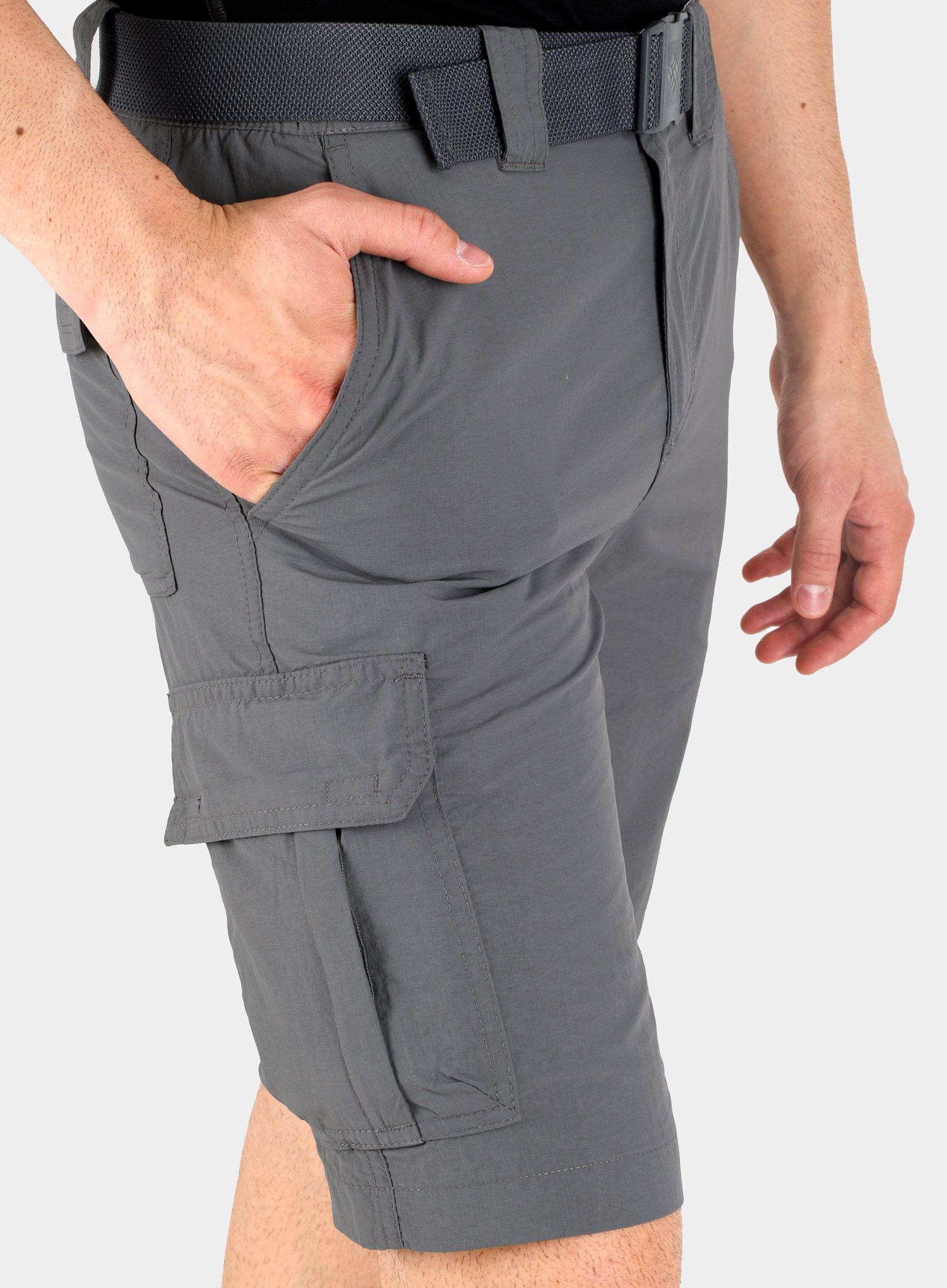 Muške kratke hlače Columbia Silver Ridge II Cargo Short - city grey