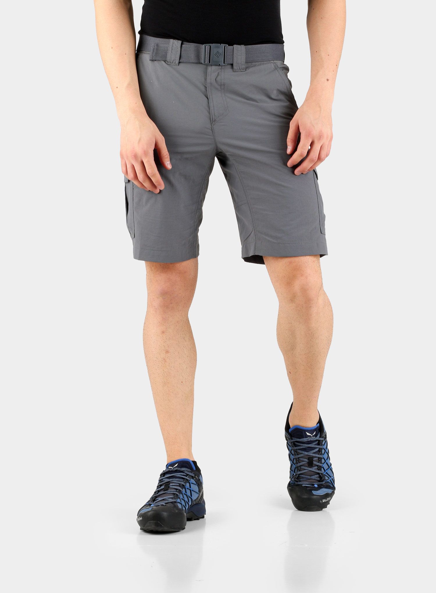 Muške kratke hlače Columbia Silver Ridge II Cargo Short - city grey