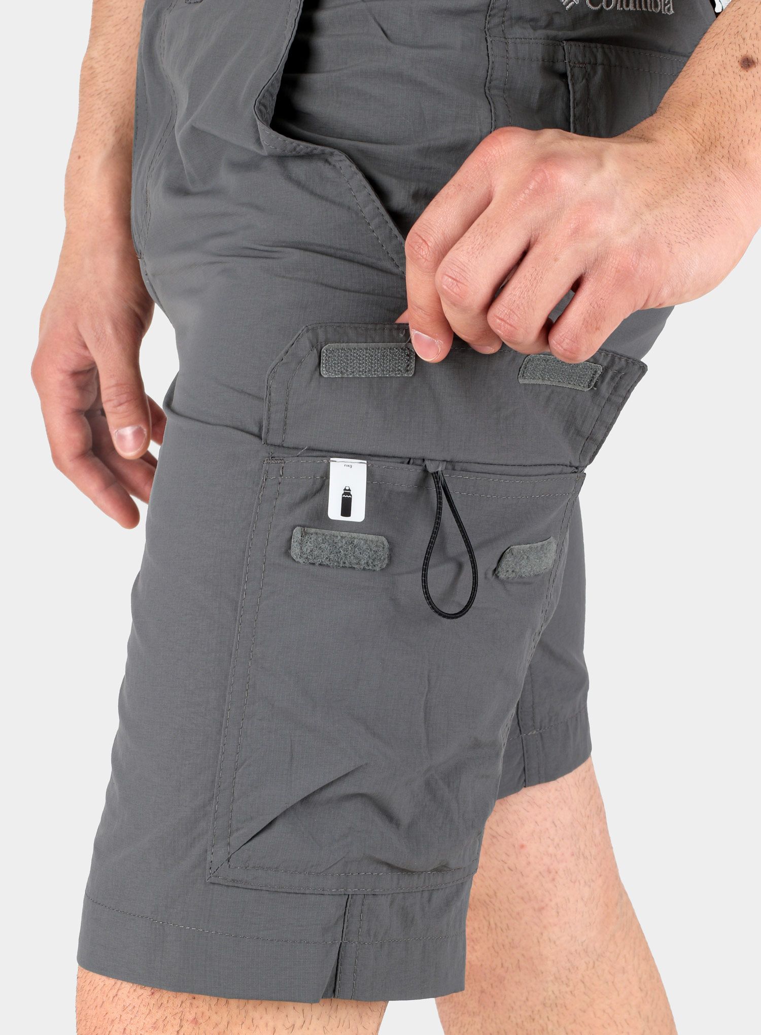 Muške kratke hlače Columbia Silver Ridge II Cargo Short - city grey