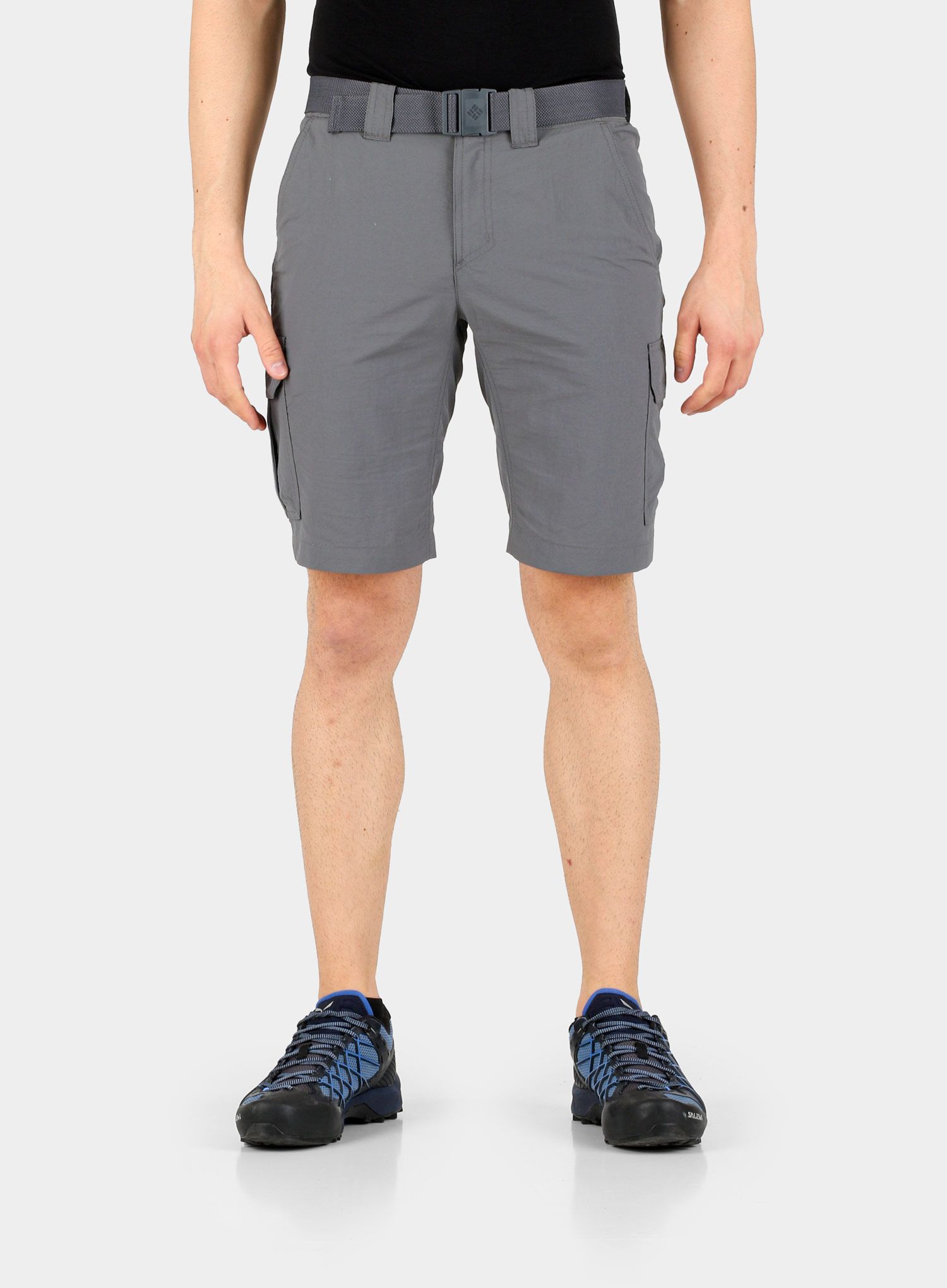 Muške kratke hlače Columbia Silver Ridge II Cargo Short - city grey