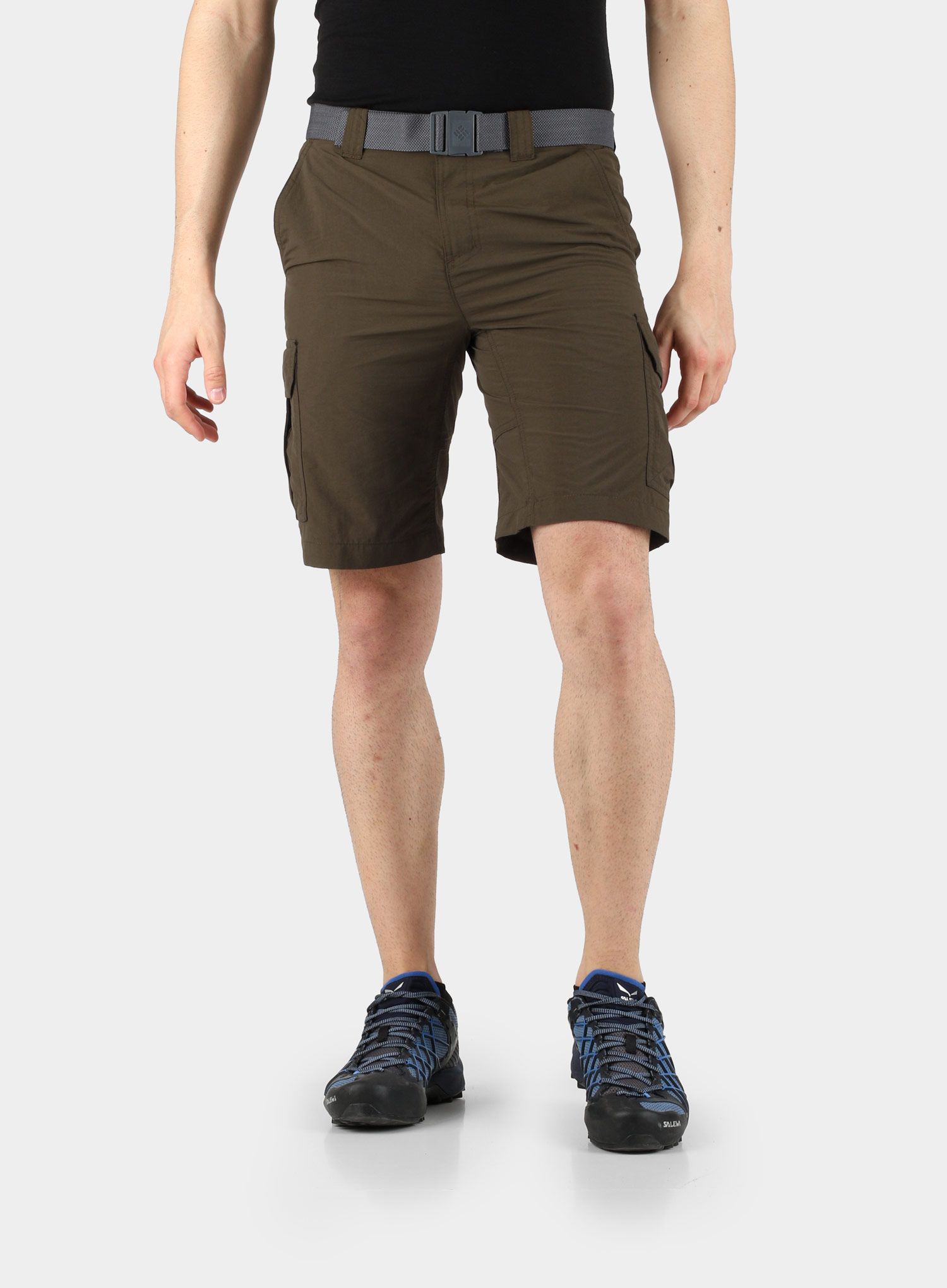 Muške kratke hlače Columbia Silver Ridge II Cargo Short - olive green