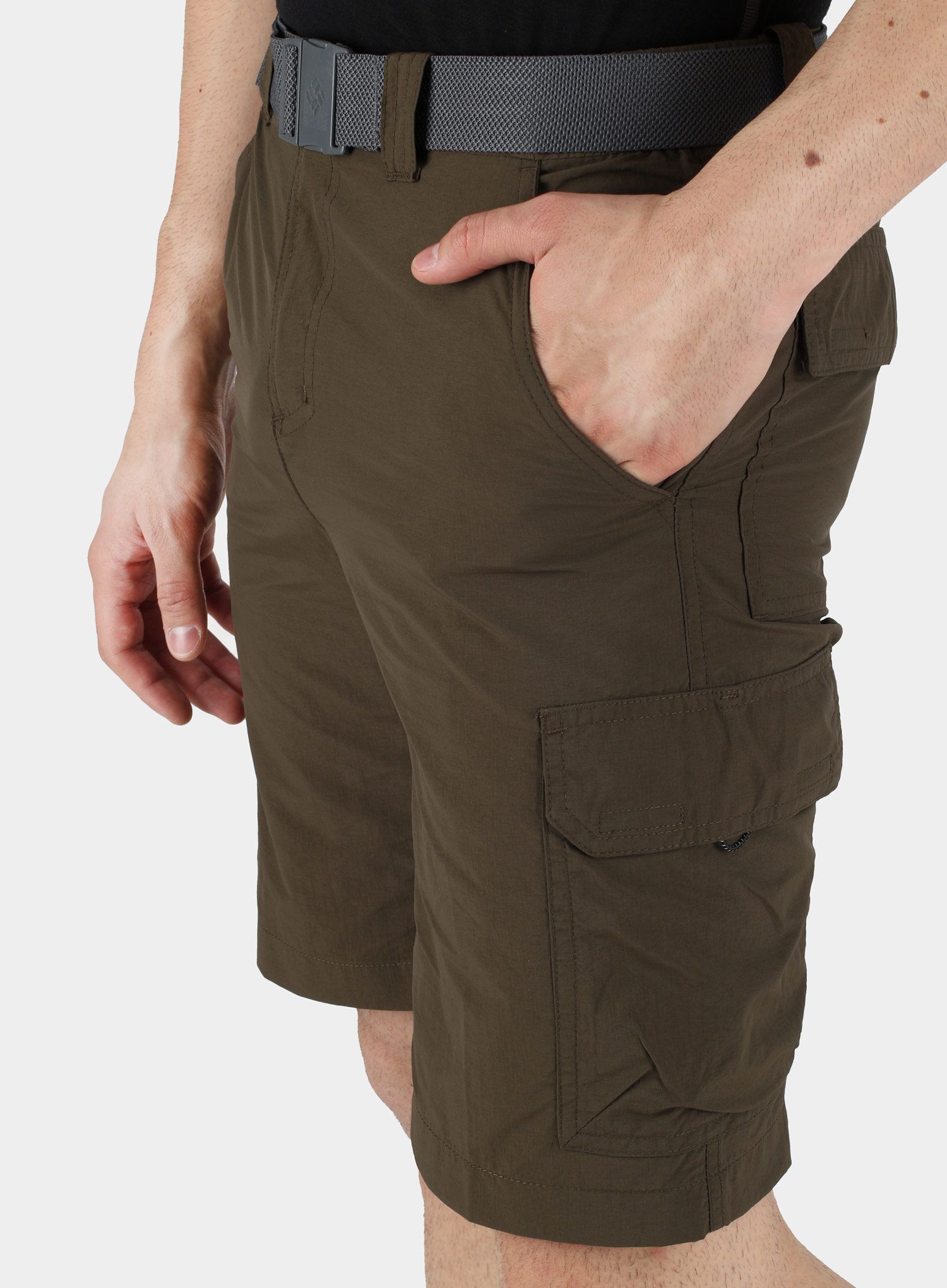 Muške kratke hlače Columbia Silver Ridge II Cargo Short - olive green