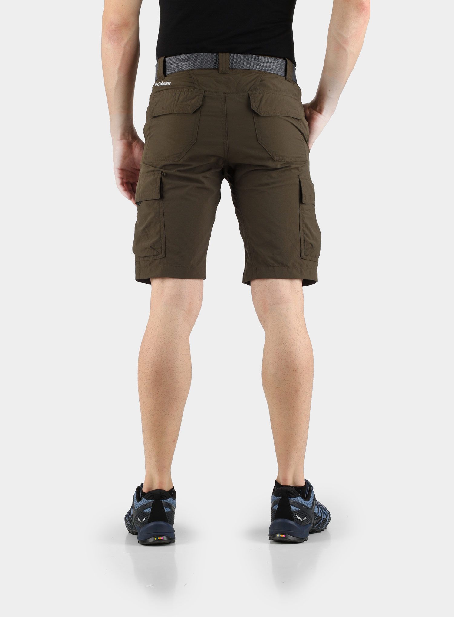 Muške kratke hlače Columbia Silver Ridge II Cargo Short - olive green