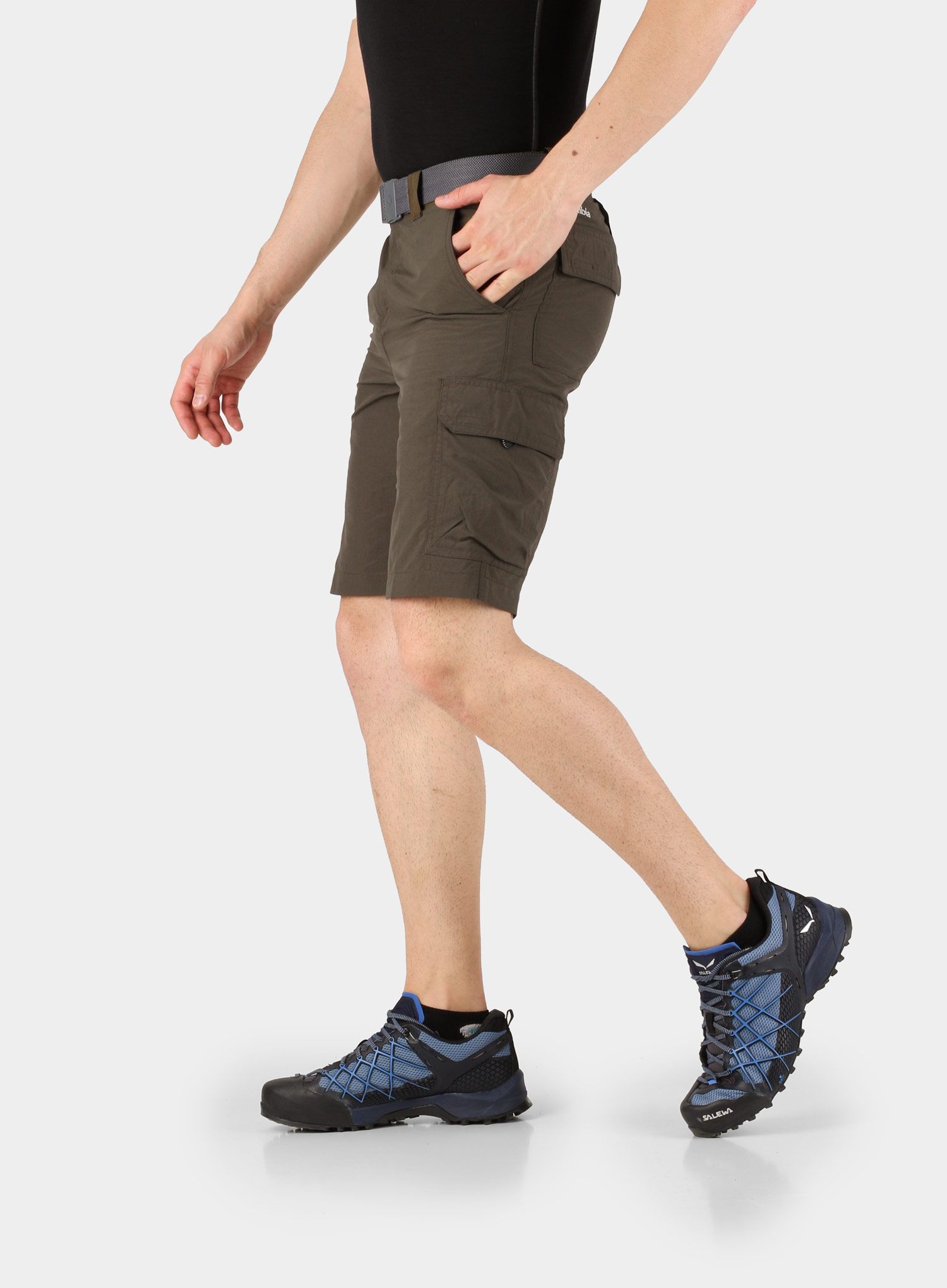 Muške kratke hlače Columbia Silver Ridge II Cargo Short - olive green
