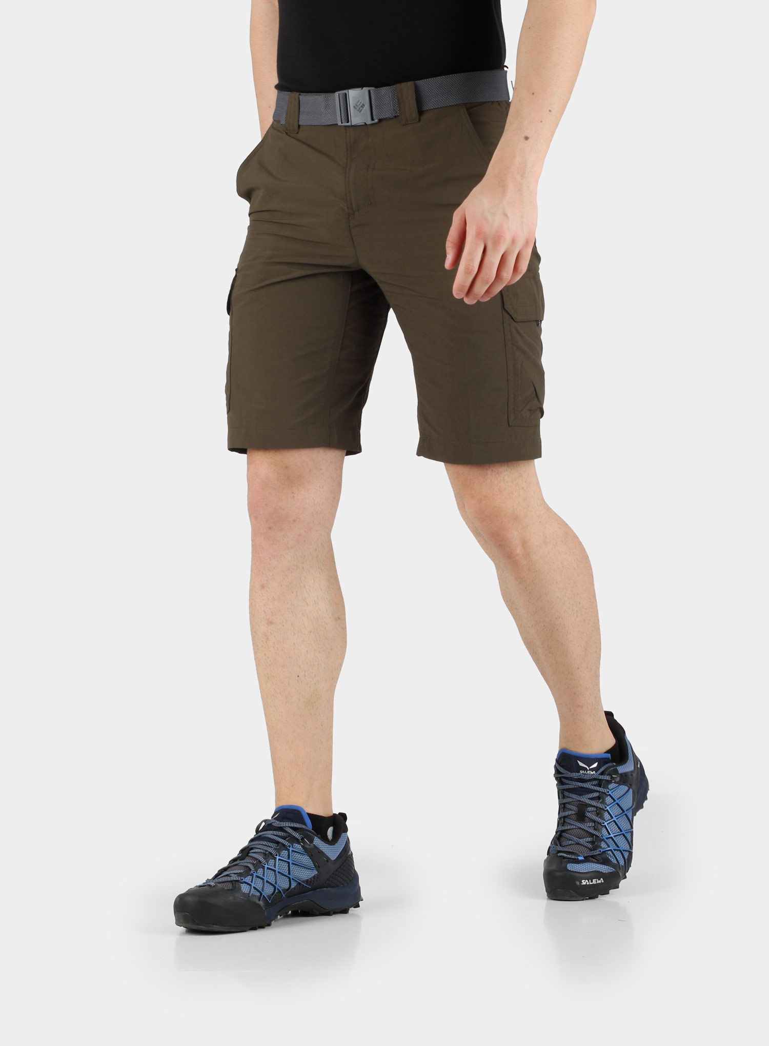 Muške kratke hlače Columbia Silver Ridge II Cargo Short - olive green