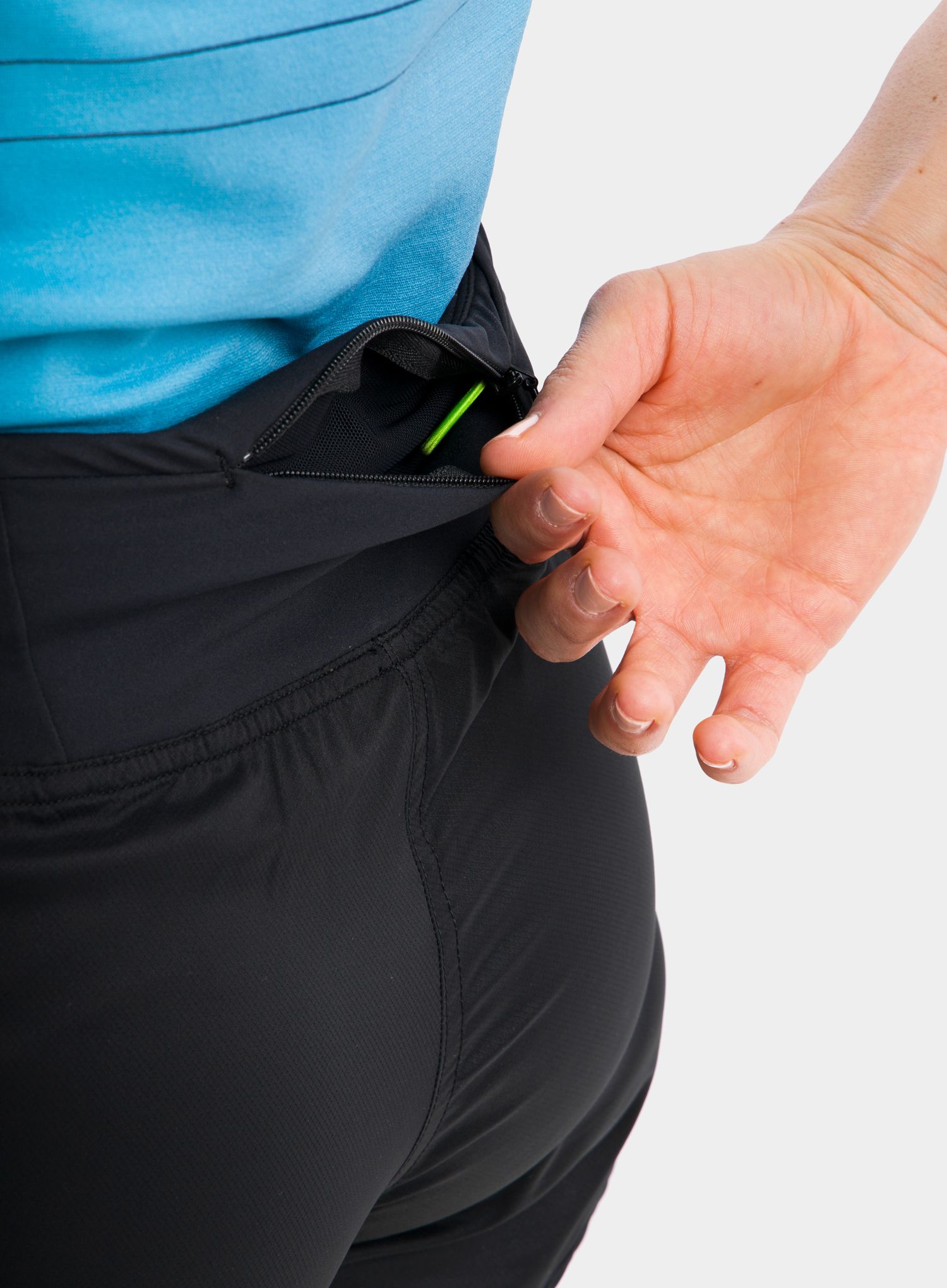 Ženske kratke hlače Inov-8 Race Elite 4 Trail Short - black