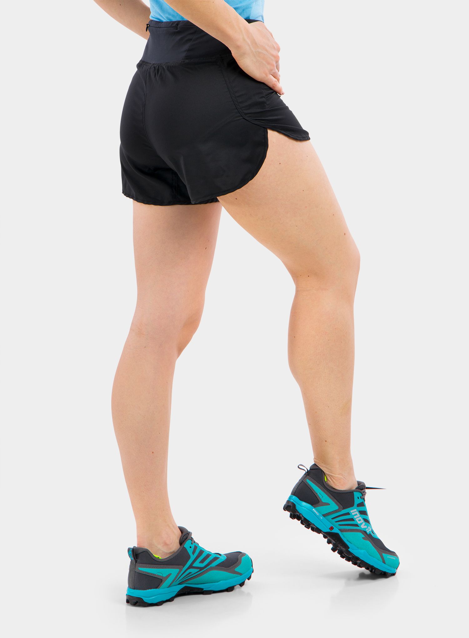 Ženske kratke hlače Inov-8 Race Elite 4 Trail Short - black