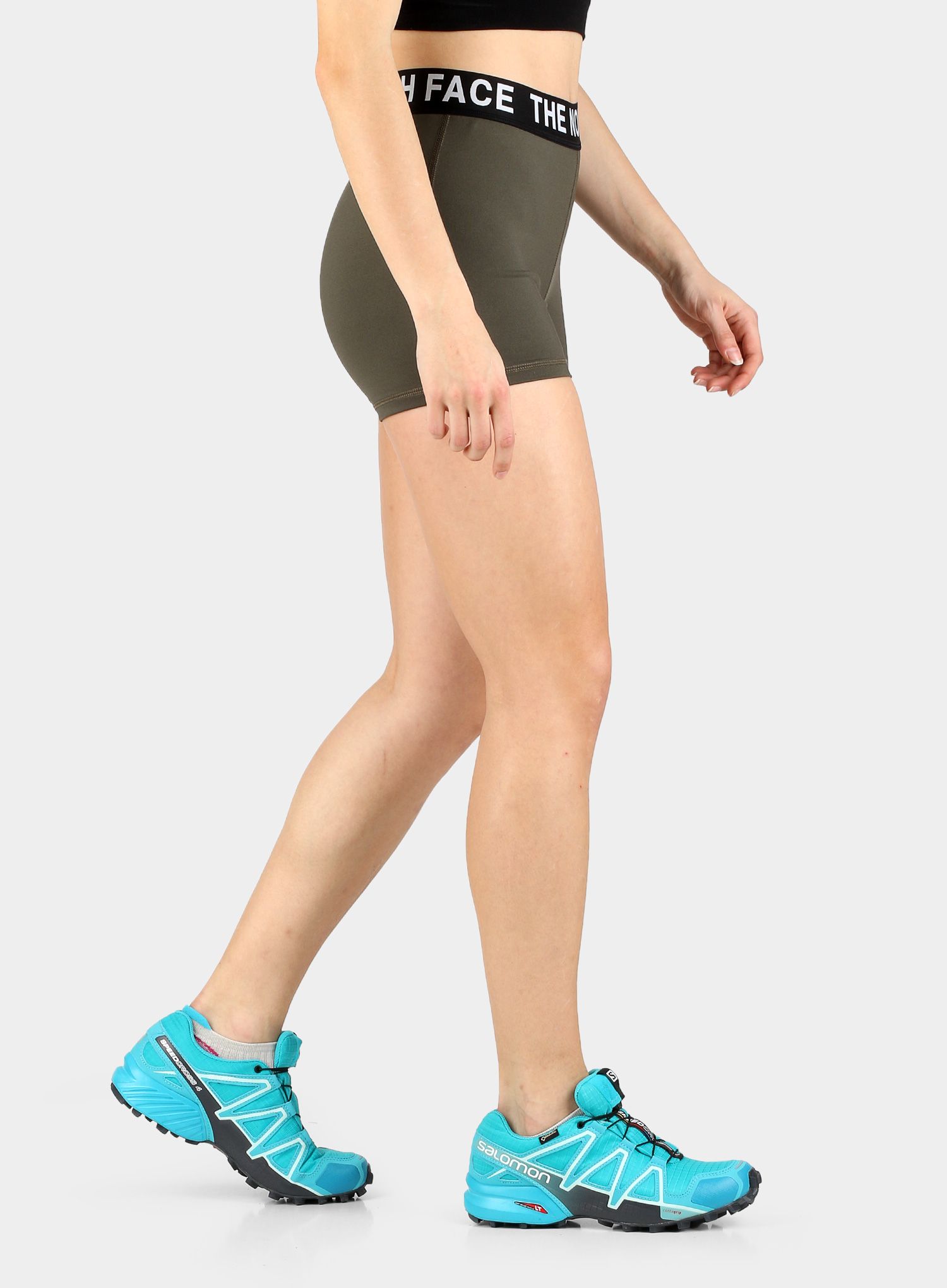Ženske kratke hlače The North Face Essential Shorty Short - new taupe green
