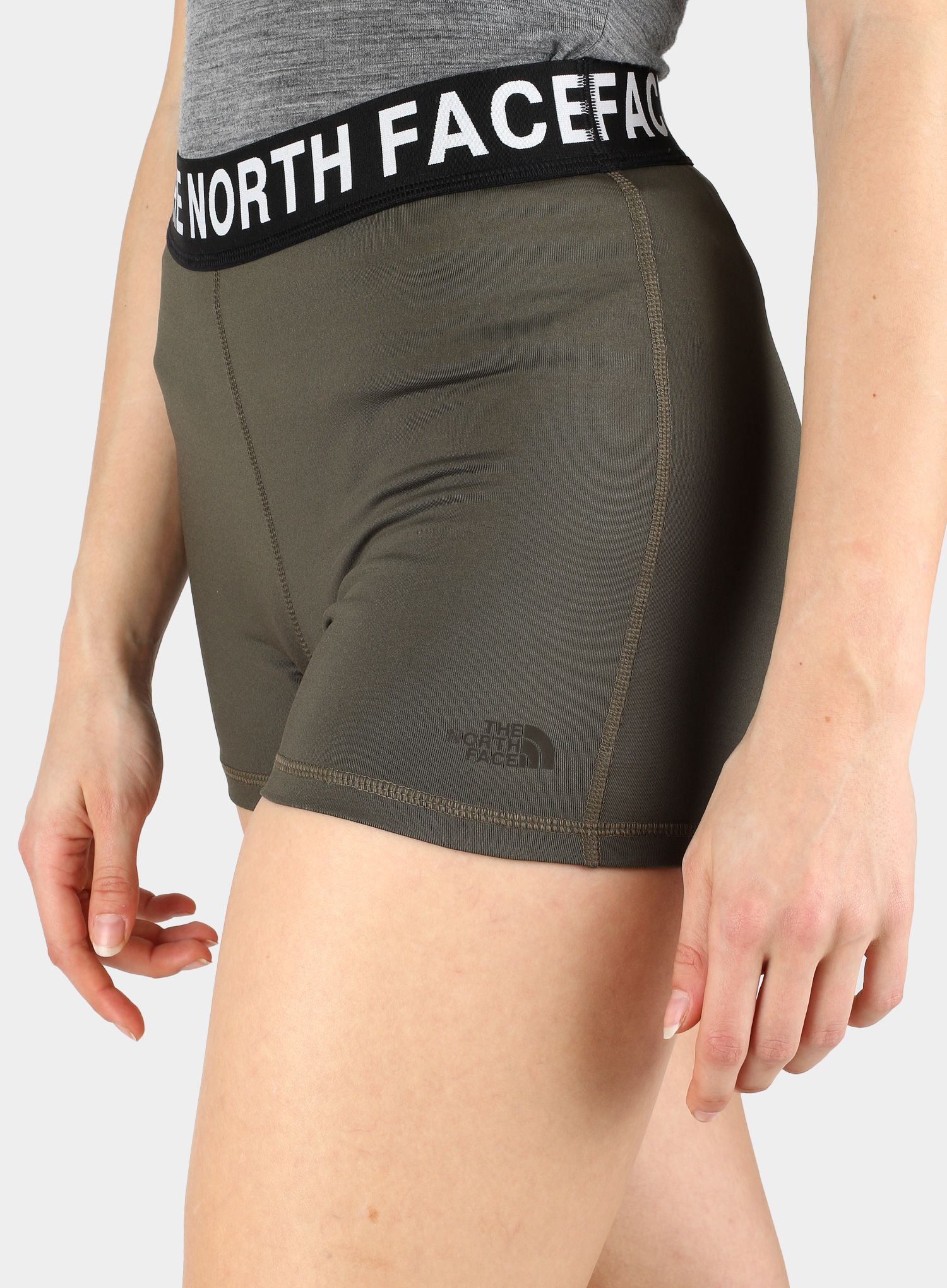 Ženske kratke hlače The North Face Essential Shorty Short - new taupe green
