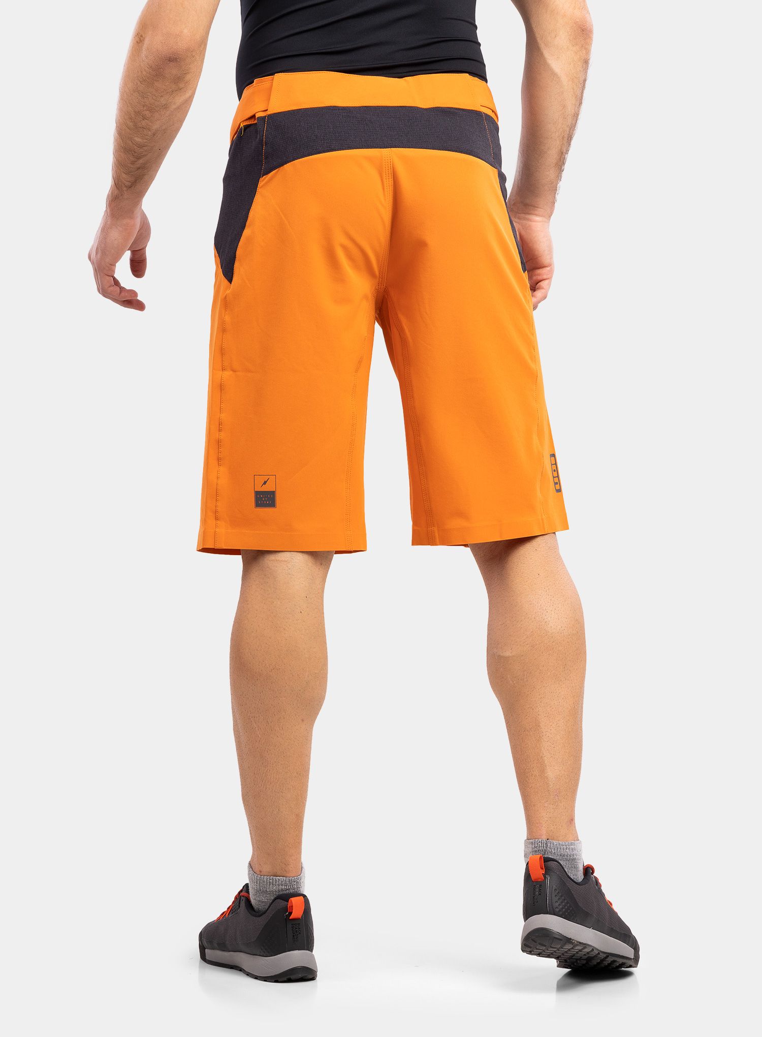 Biciklističke kratke hlače ION Traze AMP - riot orange