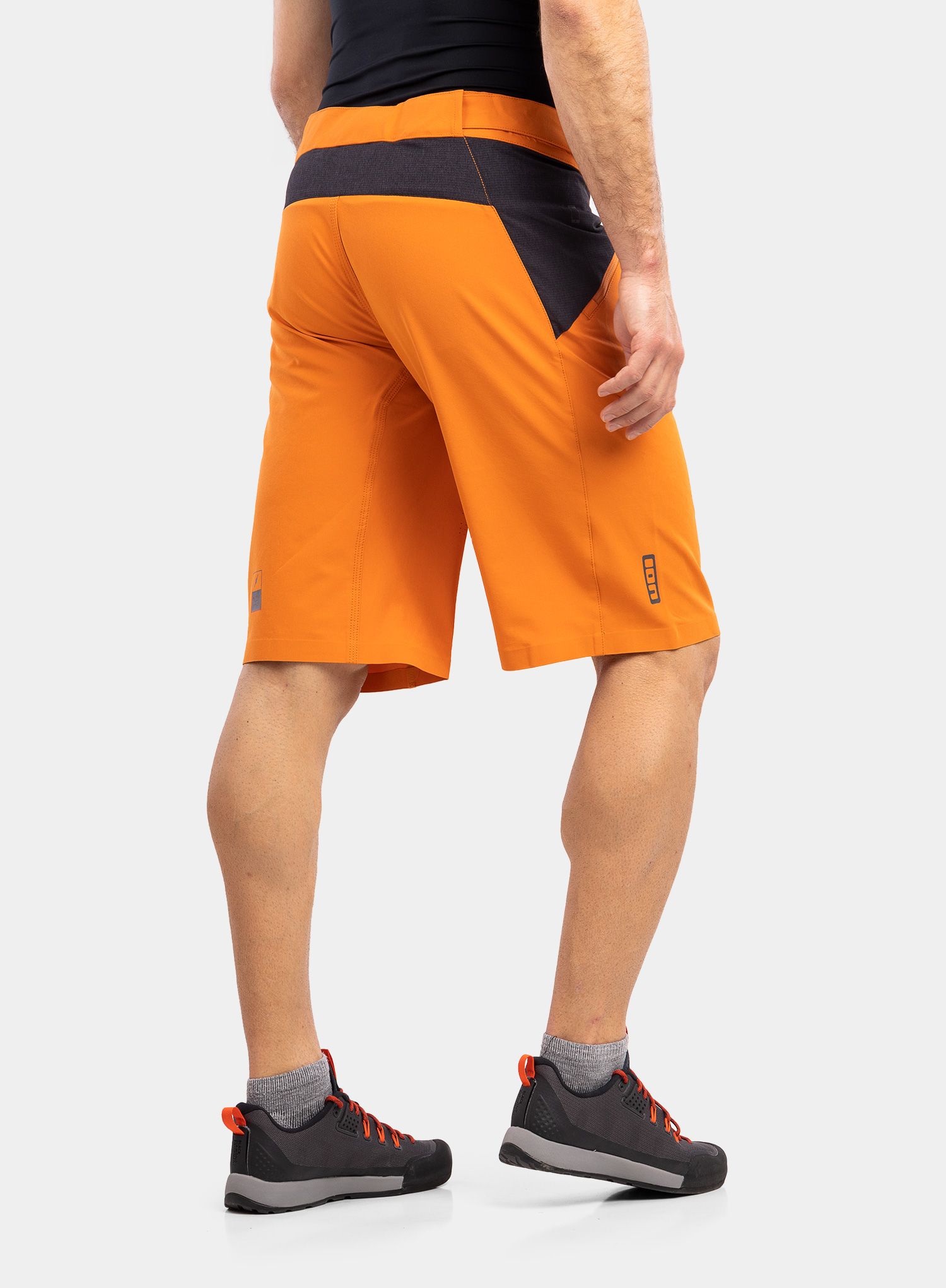 Biciklističke kratke hlače ION Traze AMP - riot orange