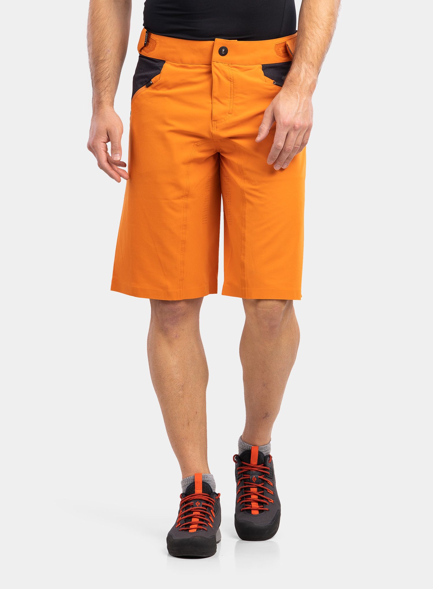 Biciklističke kratke hlače ION Traze AMP - riot orange