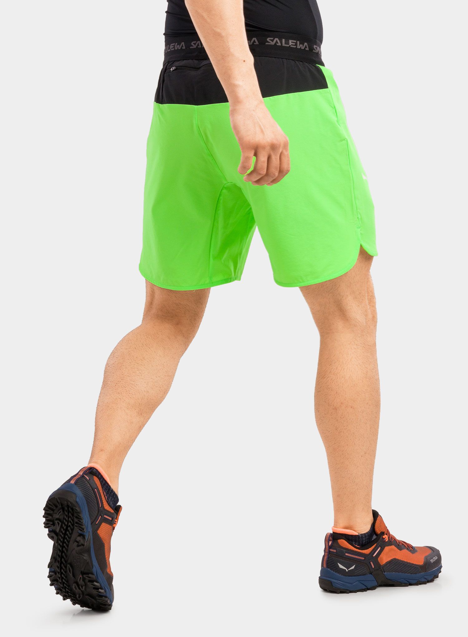 Muške kratke hlače Salewa Pedroc 2 DST Shorts - fluo green