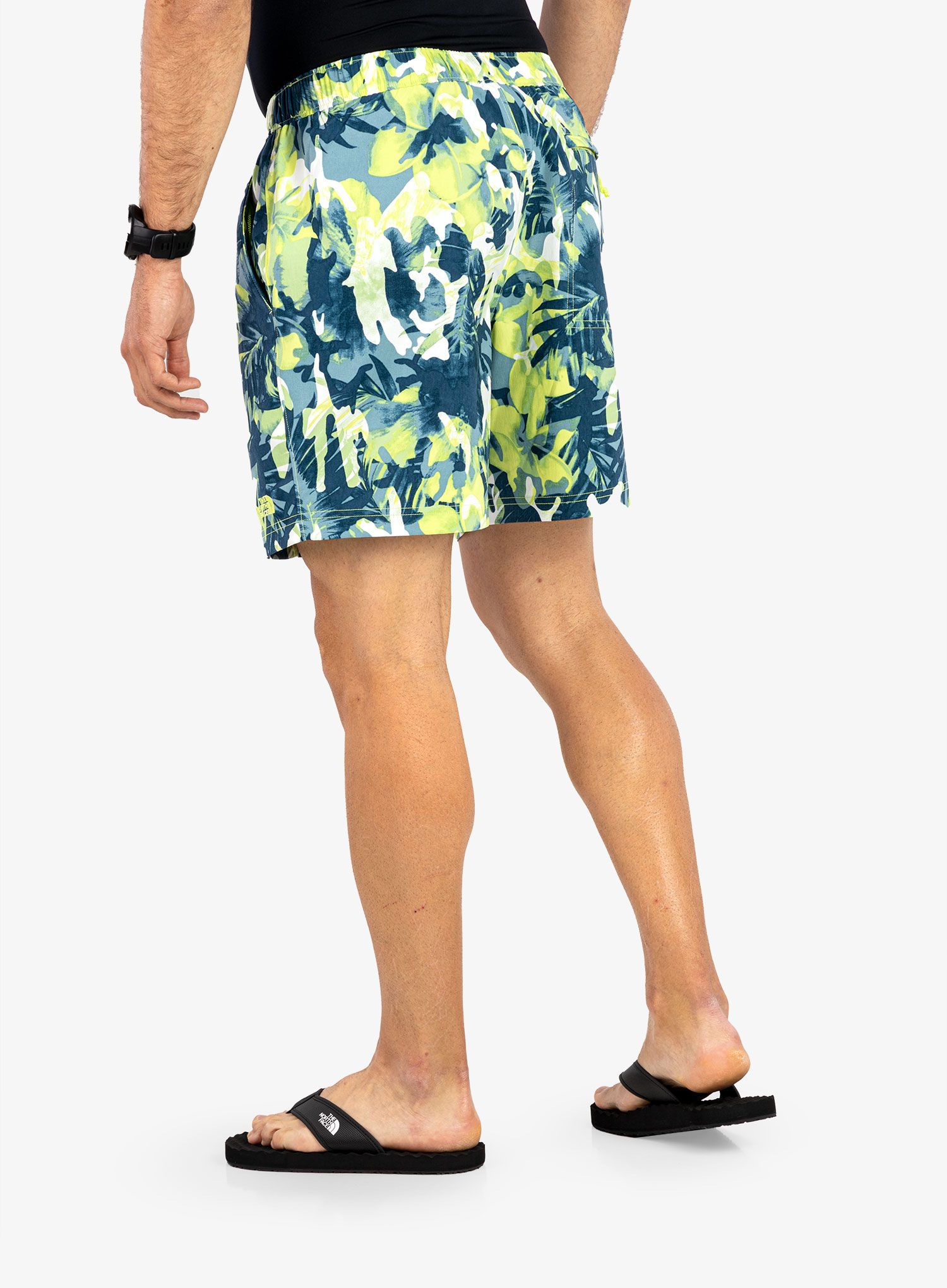 Kratke hlače The North Face Printed Class V Pull On Short - sharp grn tropical camo