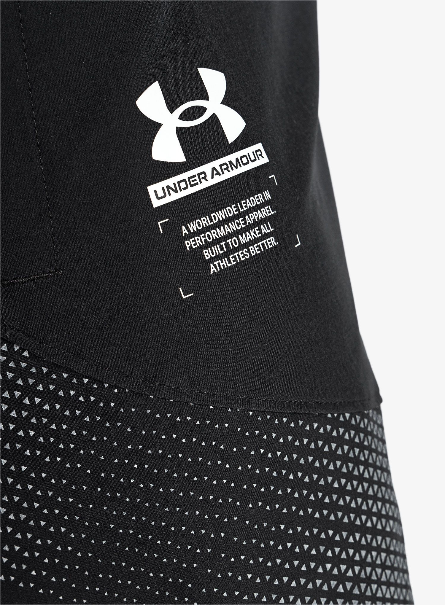 Kratke hlače Under Armour Armourprint Woven Shorts - black/halo gray