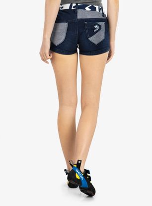 Ženske penjačke kratke hlače Nograd Miss Stone Short - denim blue