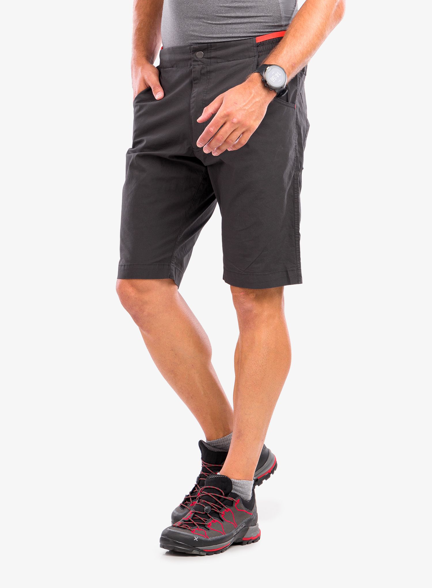 Penjačke kratke hlače Rab Oblique Short - anthracite