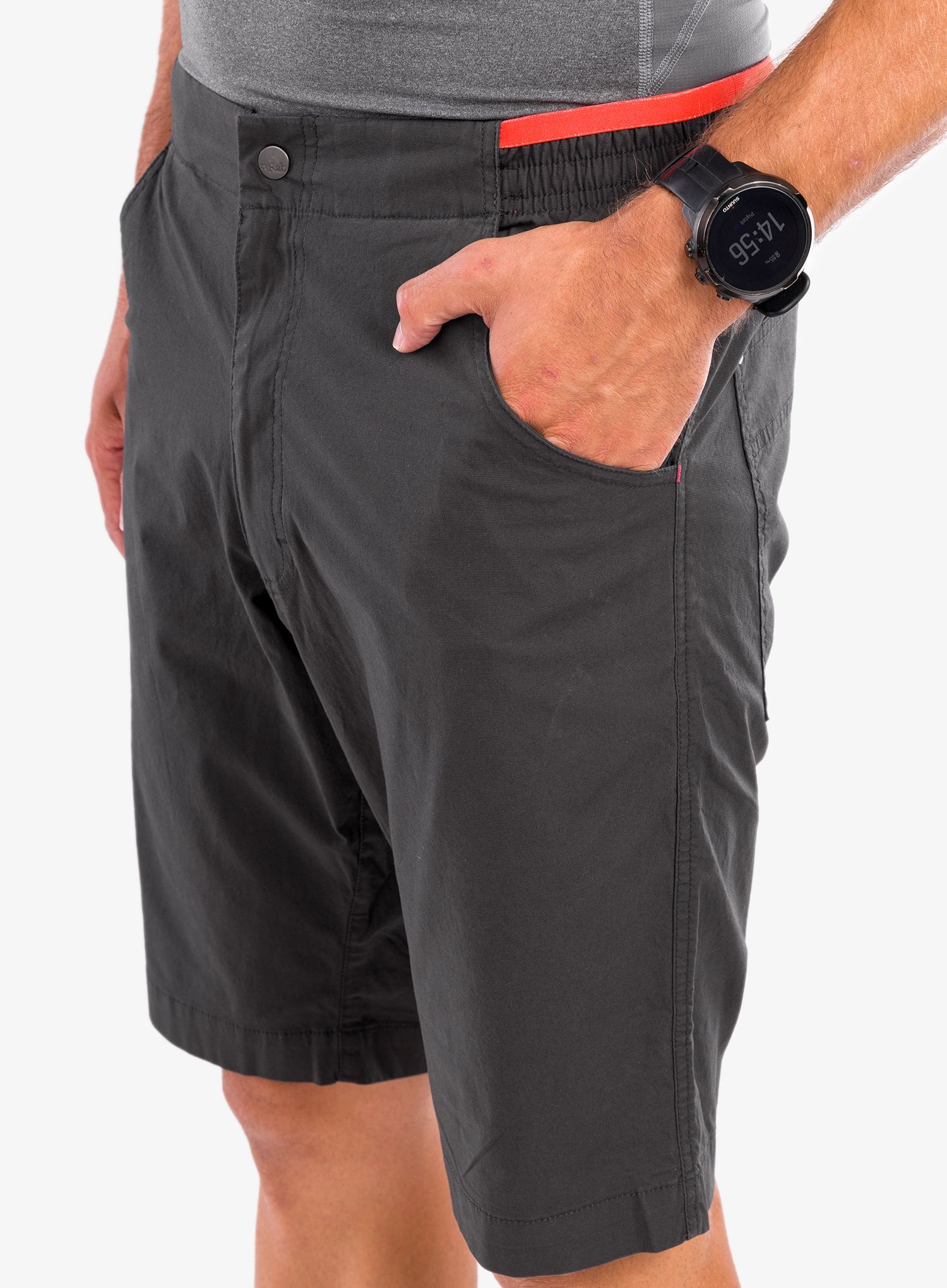 Penjačke kratke hlače Rab Oblique Short - anthracite