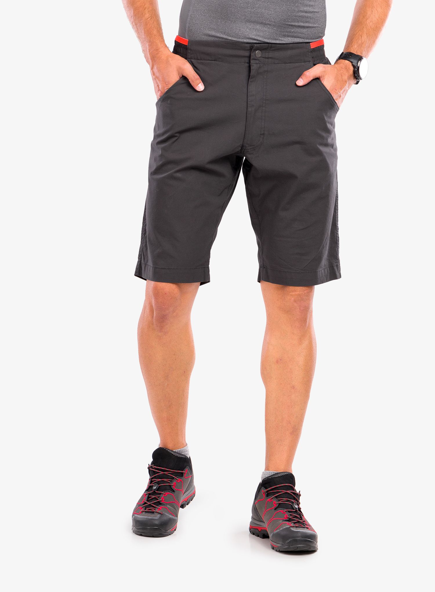 Penjačke kratke hlače Rab Oblique Short - anthracite