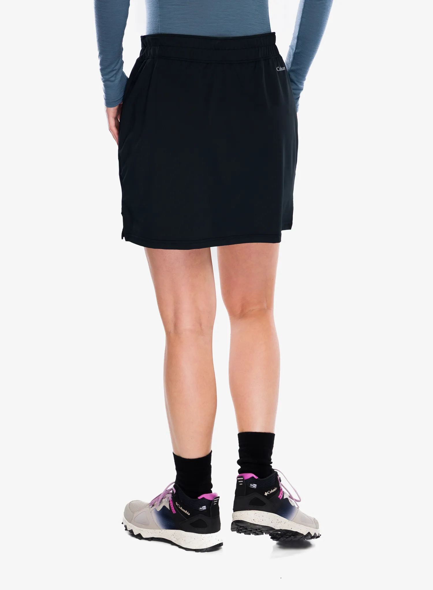 Planinarska suknja Columbia Chill River Skort - black