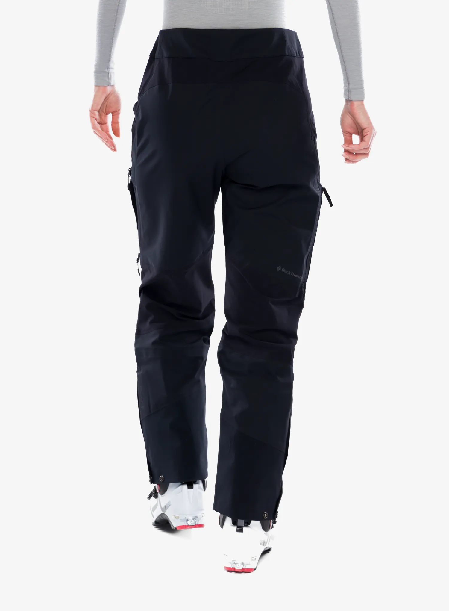 Ženske hlače Black Diamond Dawn Patrol Hybrid Pants - black