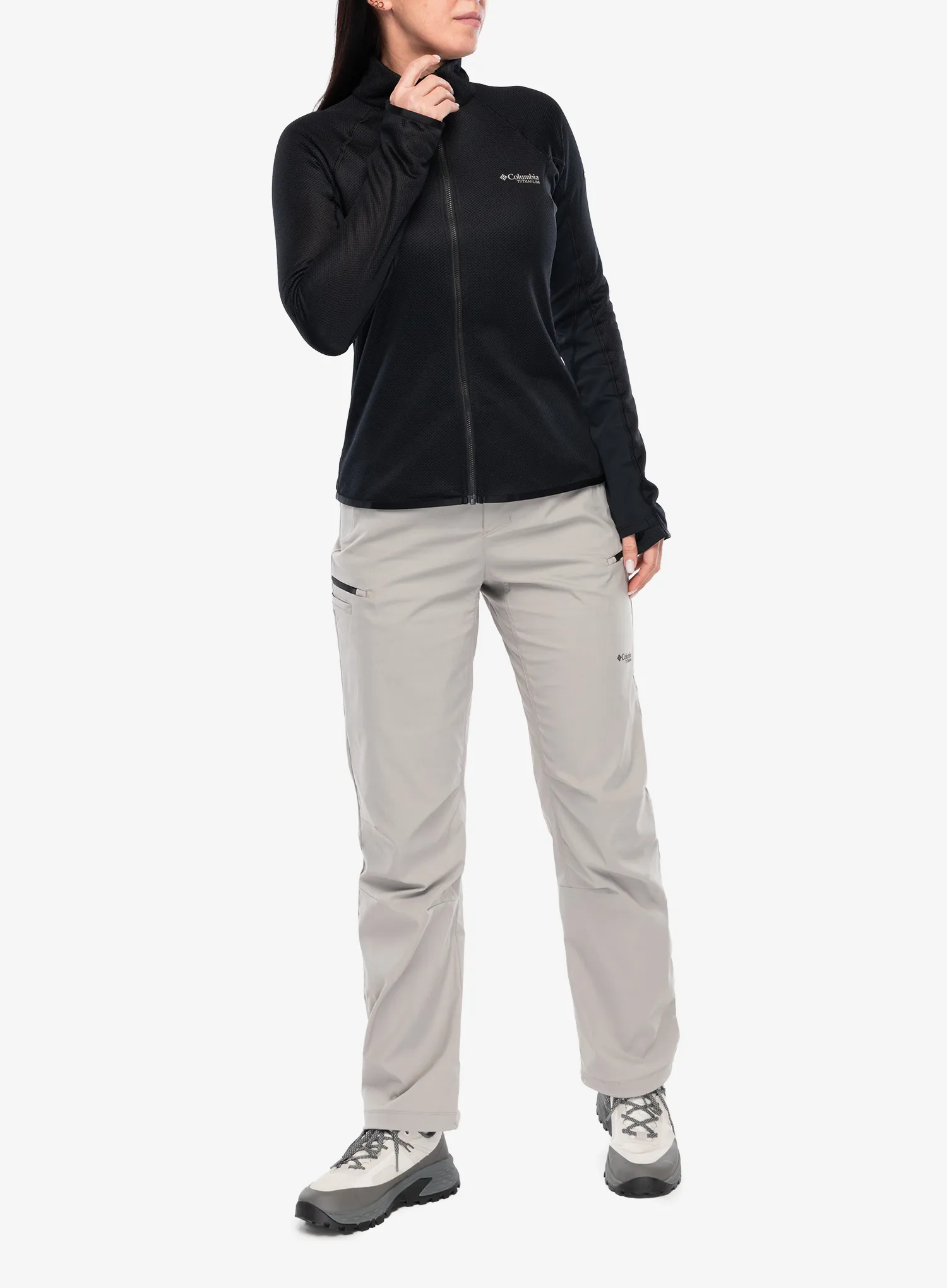 Ženske taktičke hlače Columbia Cosmiques Pro Nylon Pant - flint grey