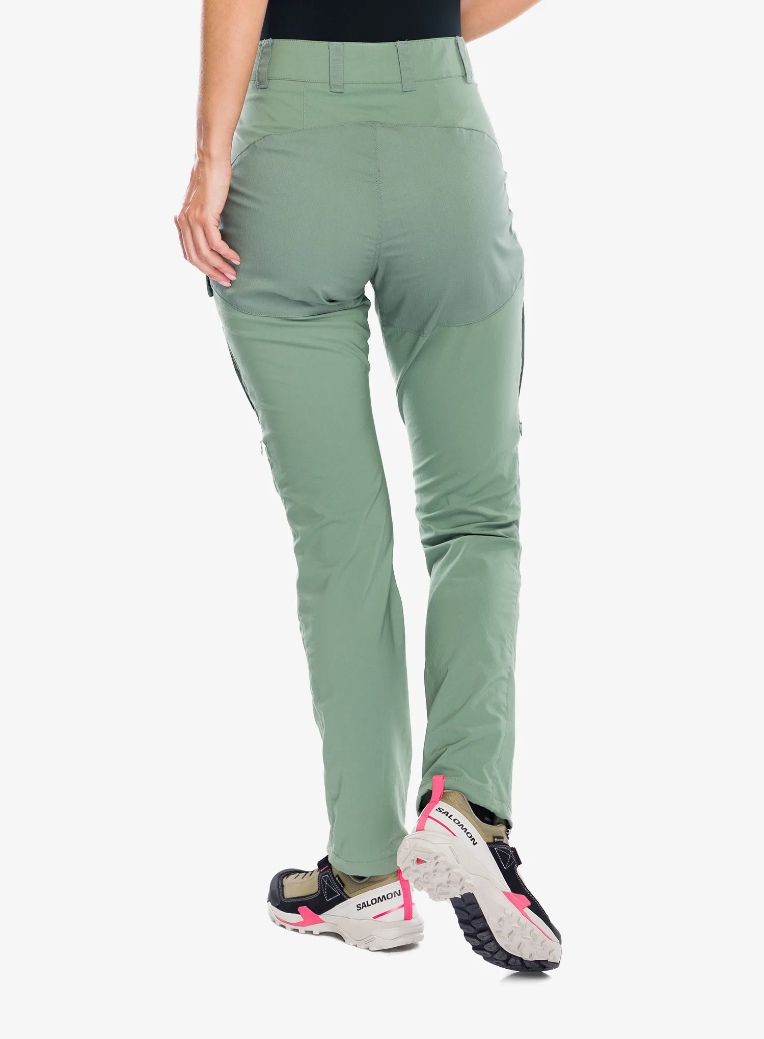 Ženske hlače Fjallraven Abisko Midsummer Trs - jade green/patina green