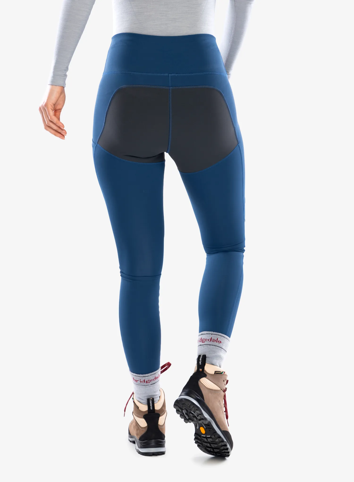 Ženske hlače Fjallraven Abisko Trekking Tights Pro - indigo blue/iron grey