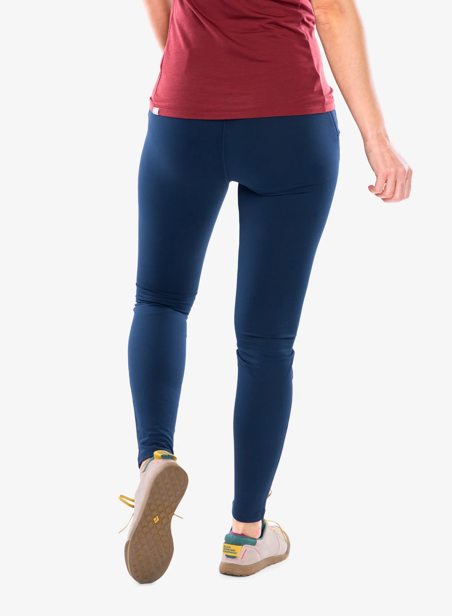 Ženske hlače Royal Robbins Backcountry Pro Winter Legging - deep blue