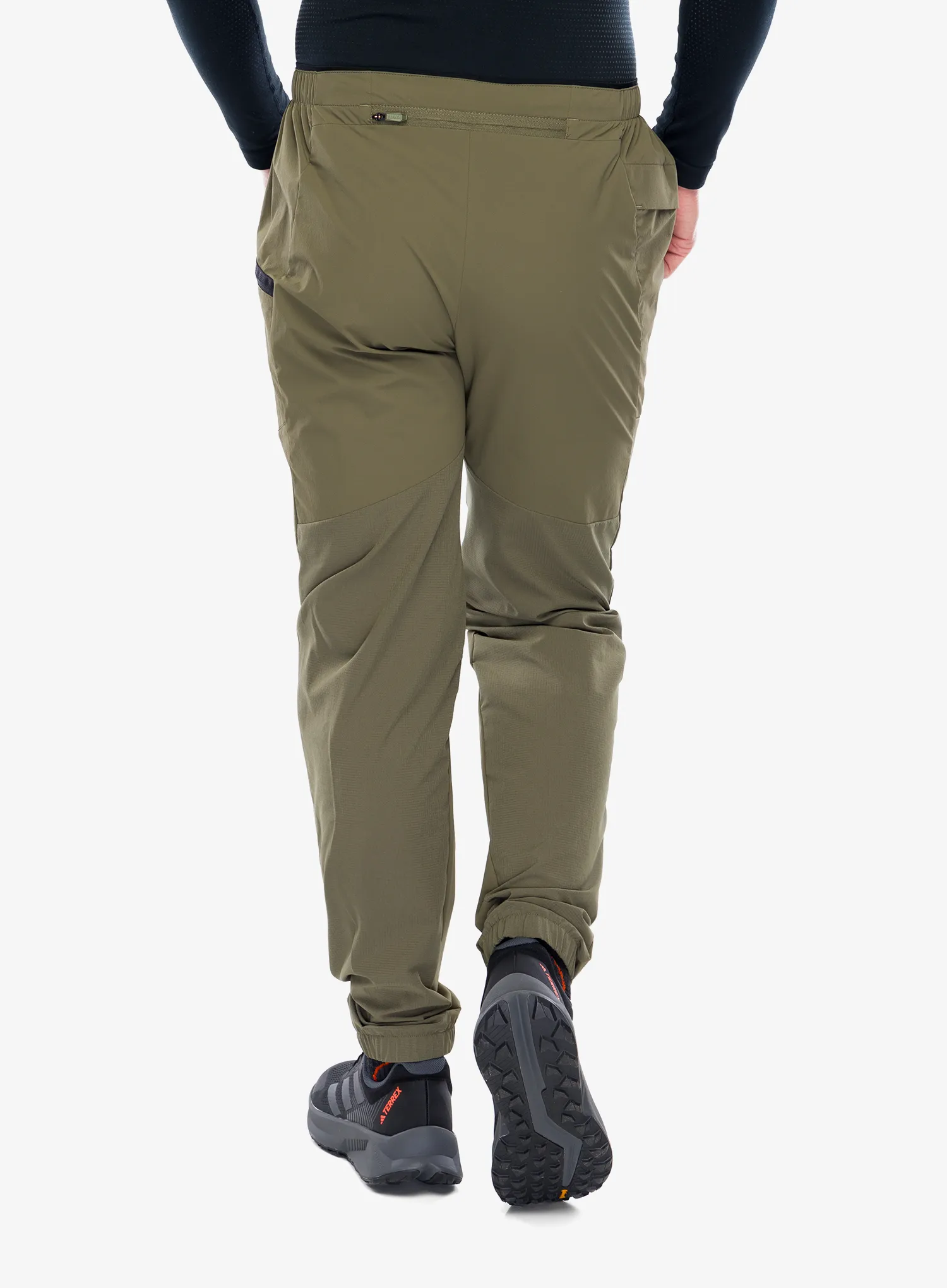 Hlače za trčanje adidas TERREX Xperior Light Pants - olive strata
