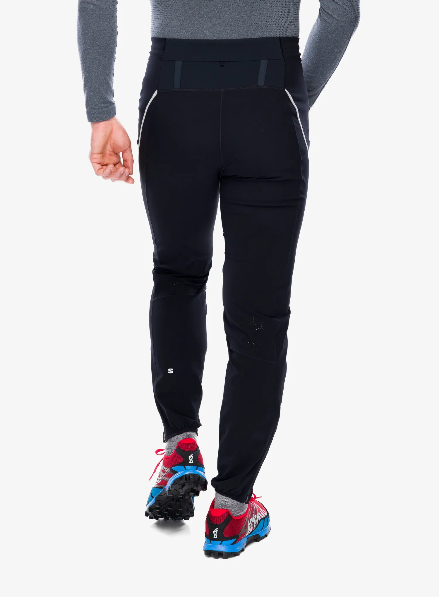 Hlače za trčanje Salomon Sense Stow Pants - deep black/black