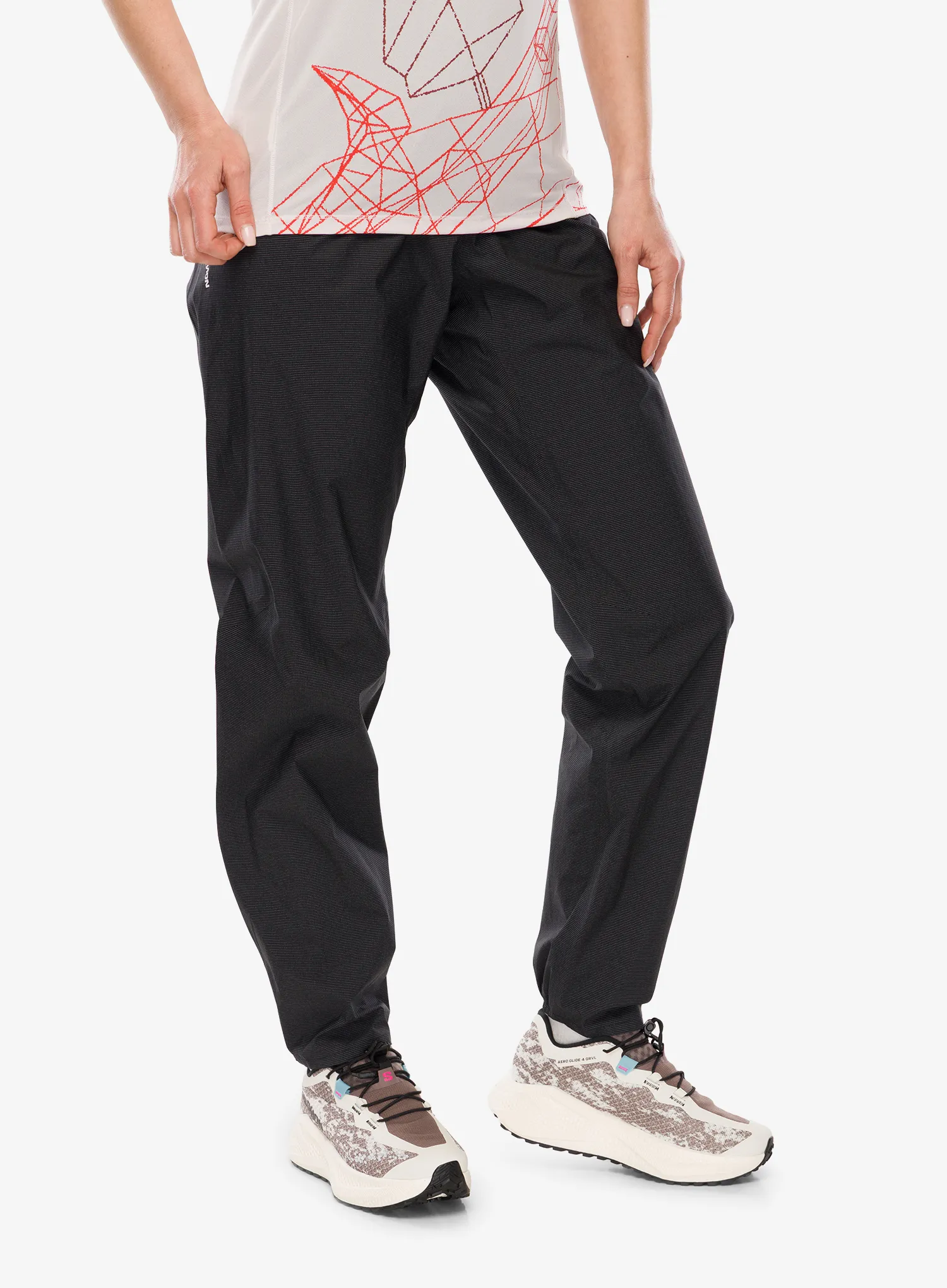 Hlače za trčanje Salomon Slab Bti Infinite Pants - deep black
