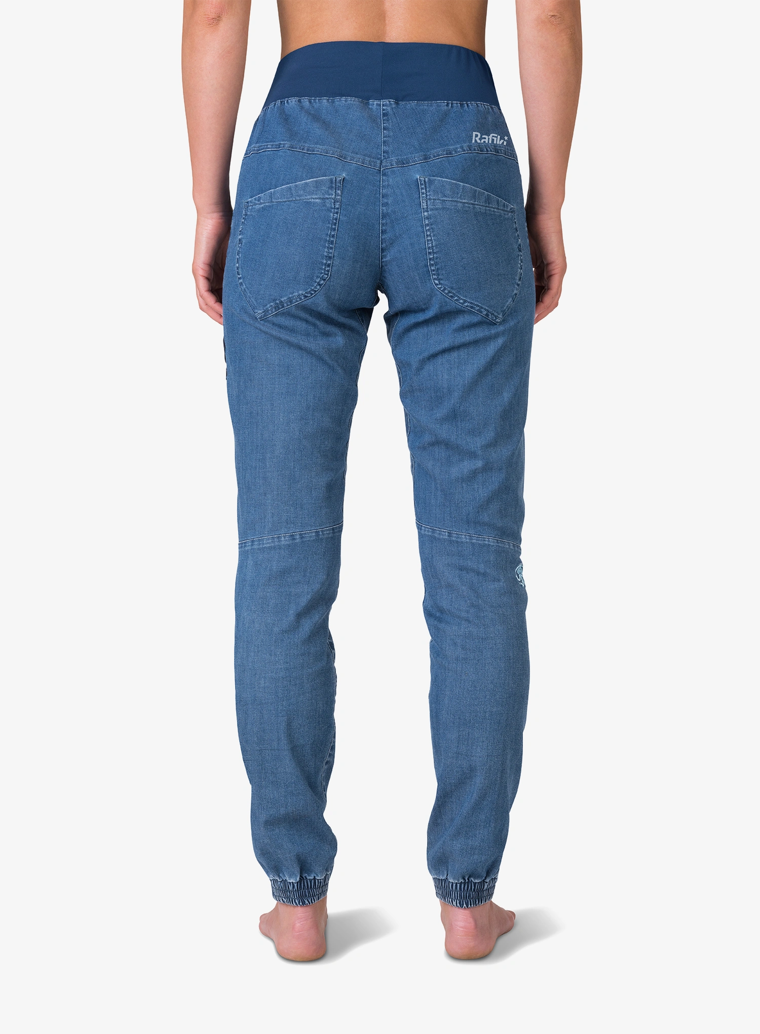 Ženske penjačke hlače Rafiki Chain - denim