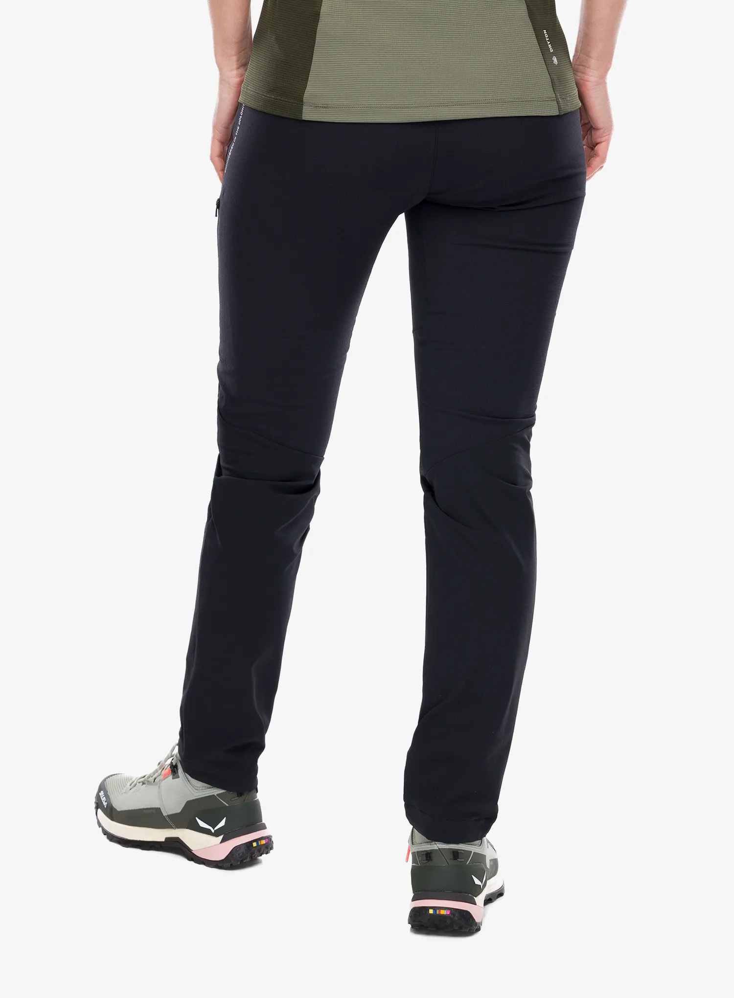 Ženske penjačke hlače Salewa Agner Dst Pant - black out