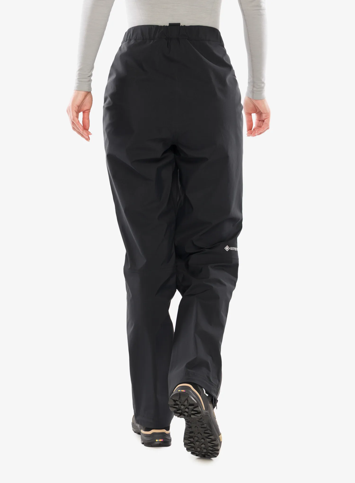 Ženske GORE-TEX hlače Montane Phase Pants-Reg Leg - black