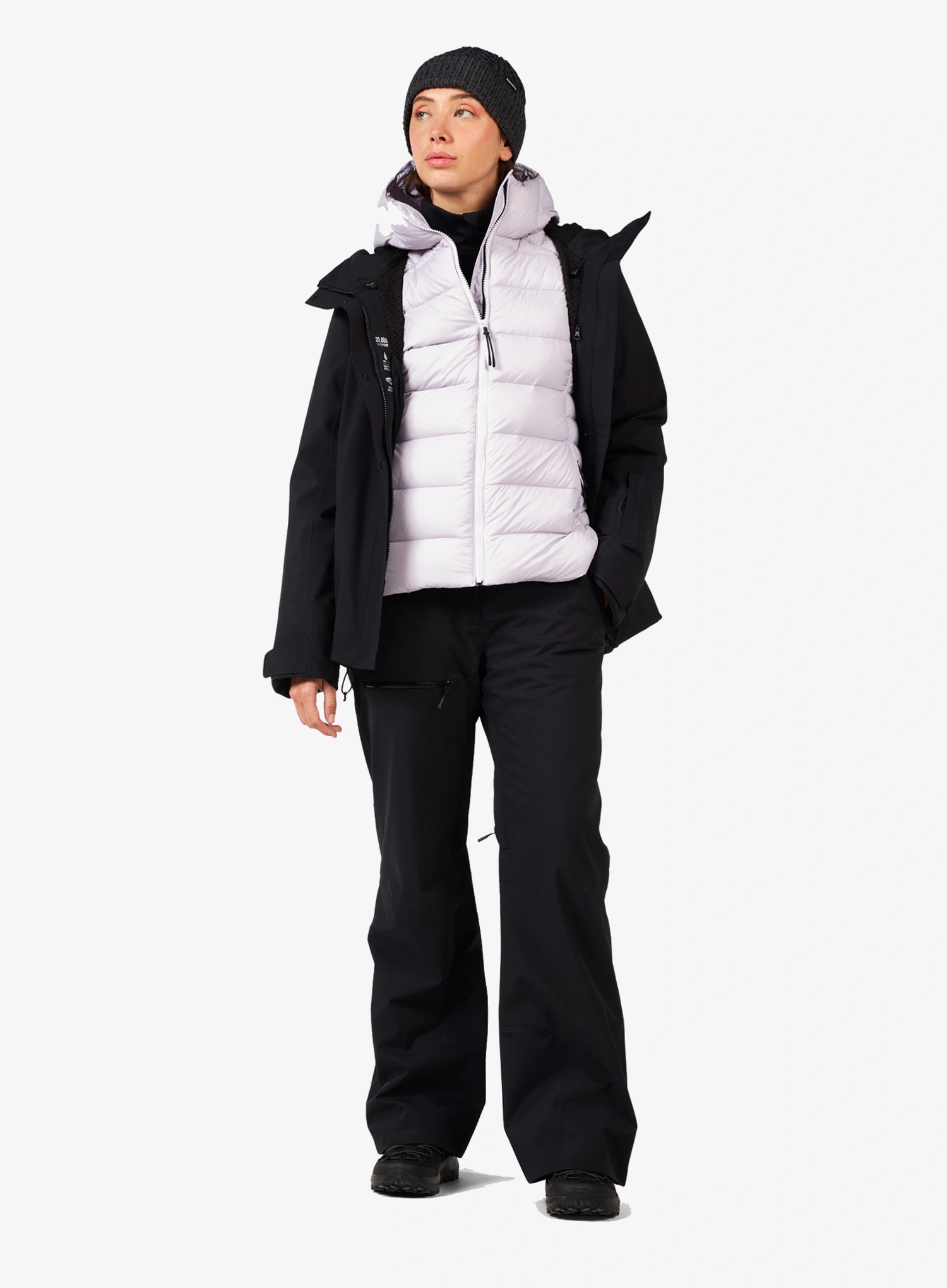 Ženske skijaške hlače Rossignol Outerlimits Insulated Pant - black