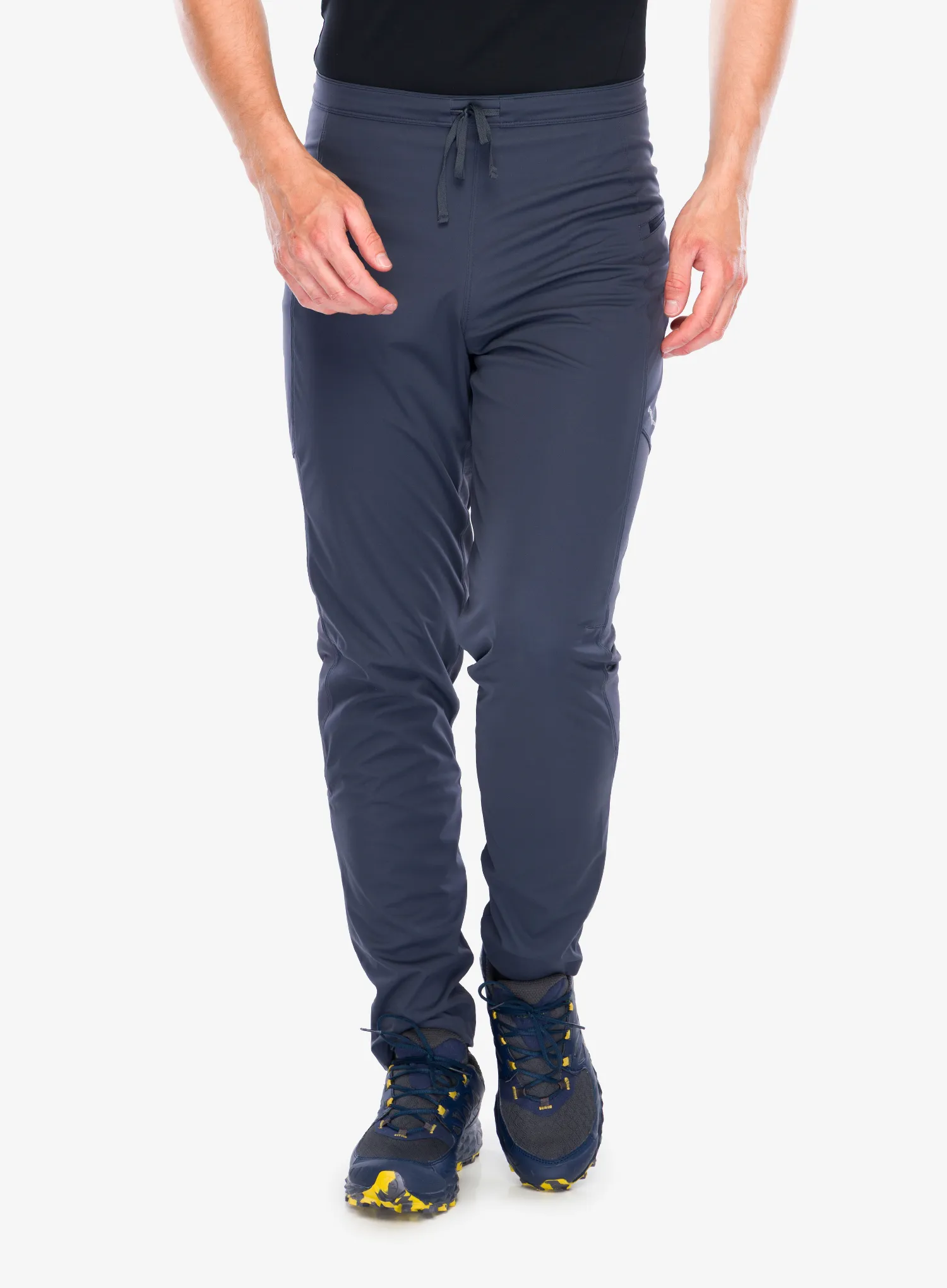 Hlače Patagonia Wind Shield Pants - smolder blue