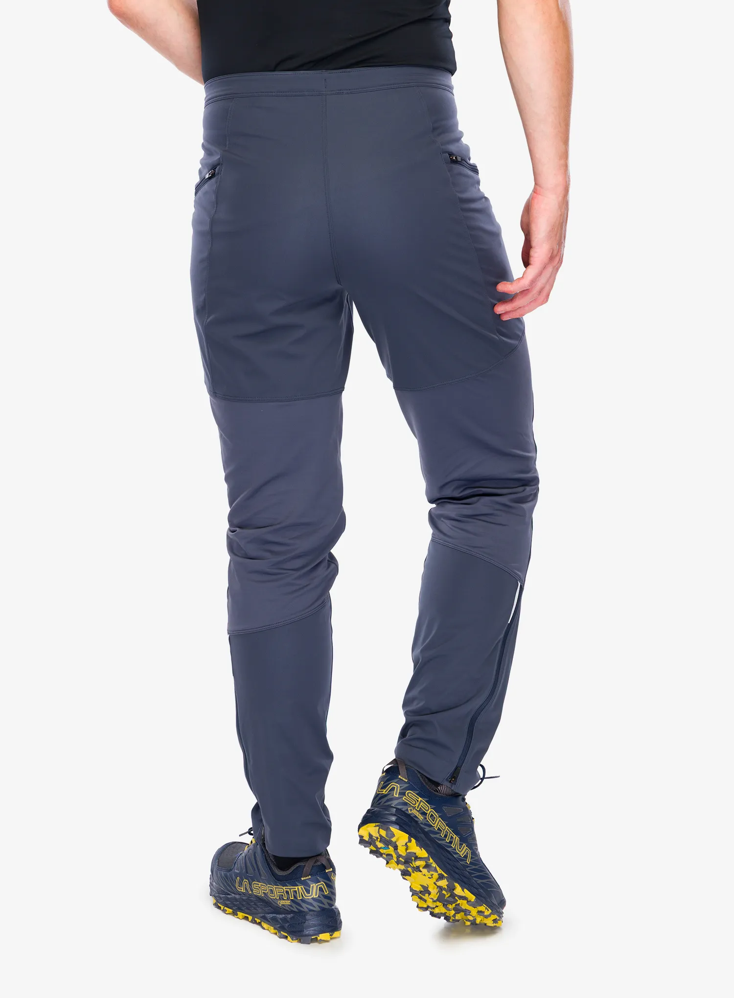 Hlače Patagonia Wind Shield Pants - smolder blue