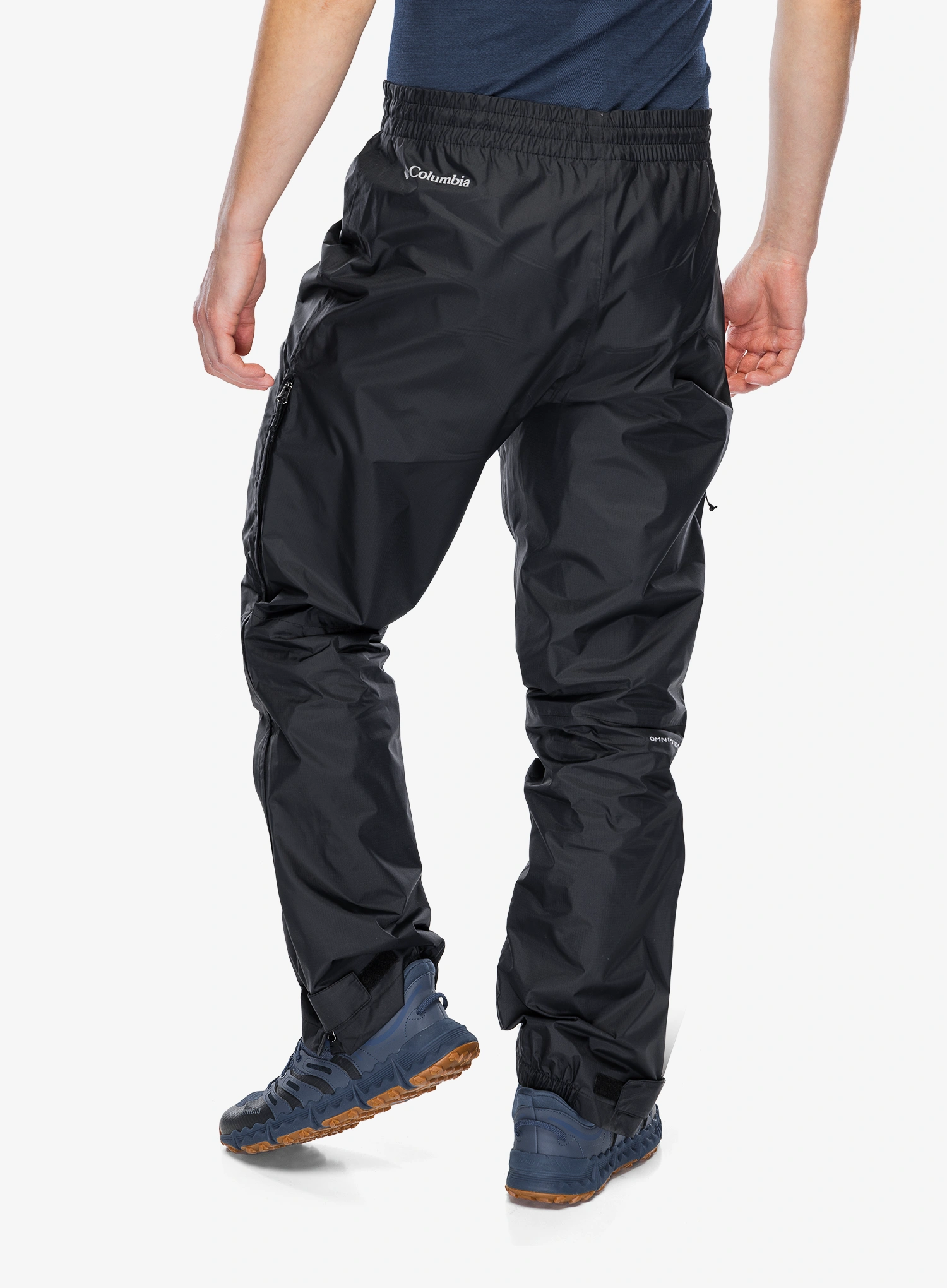 Kišne hlače Columbia Pouring Adventure III Pant - black/black