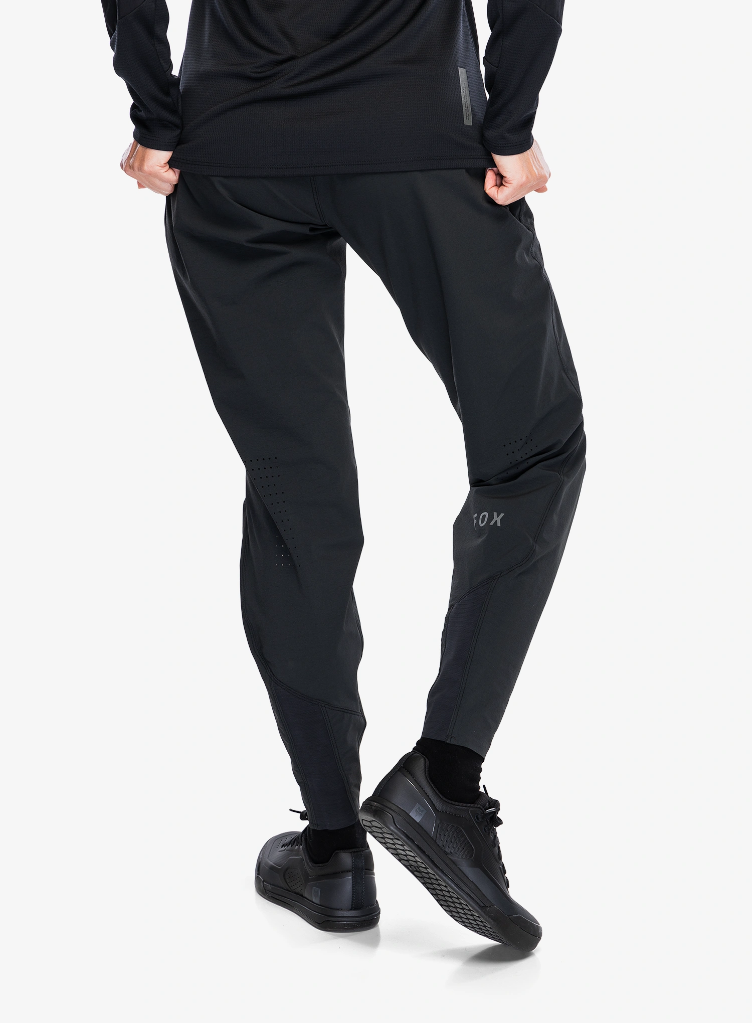 Damske biciklističke hlače Fox Flexair Pant - black