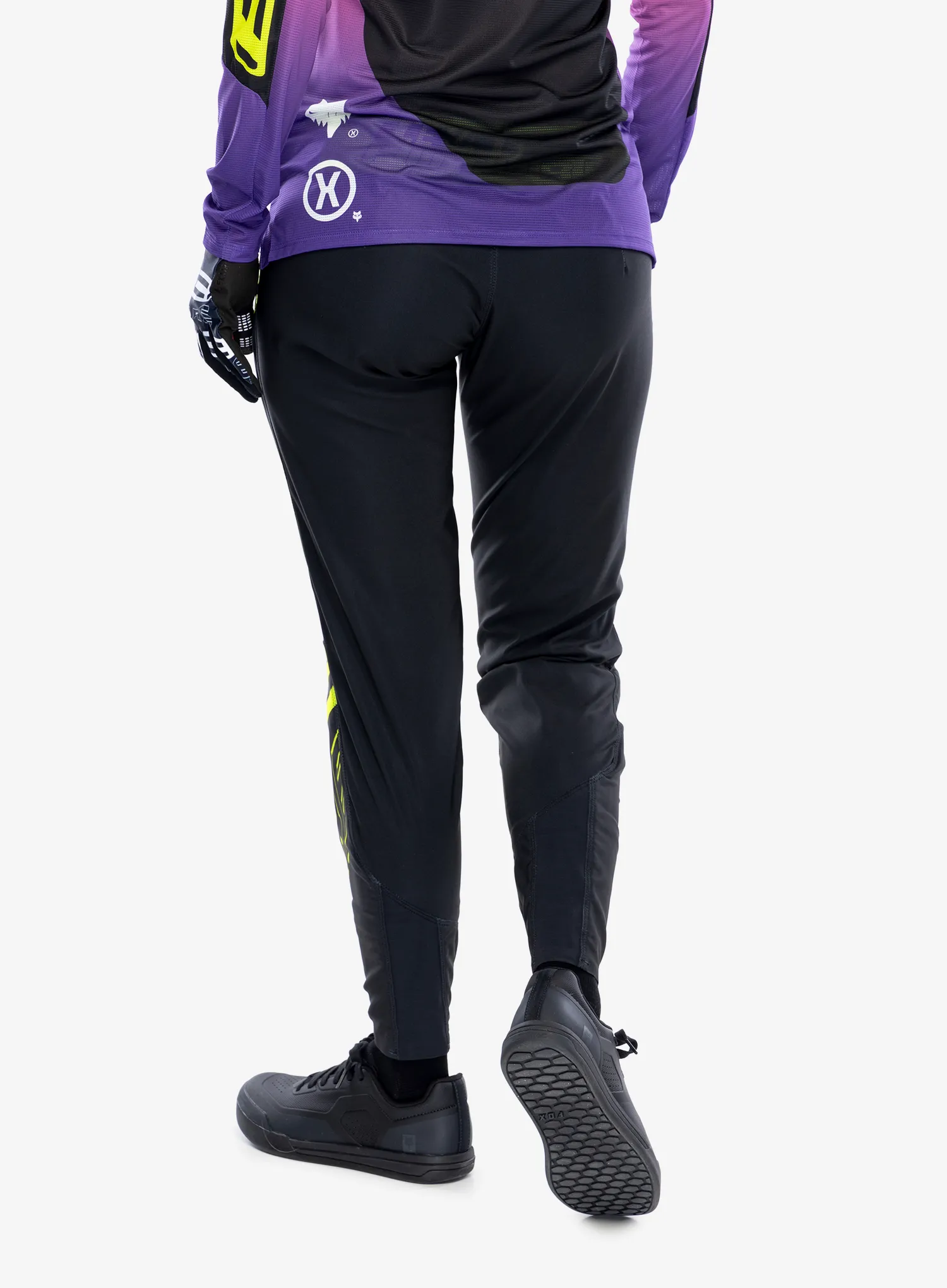 Damske biciklističke hlače Fox Flexair Pant Elevated - black