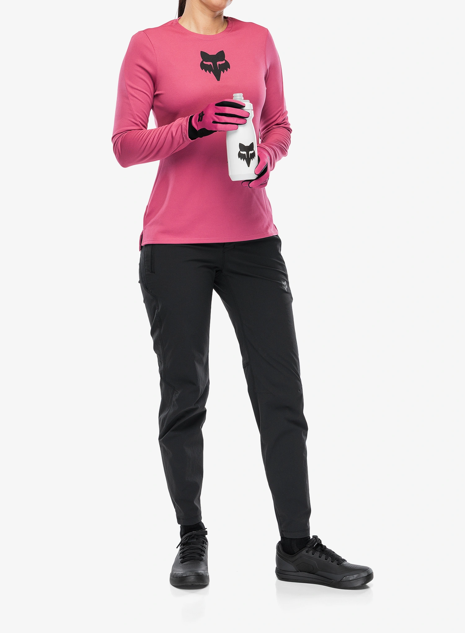 Damske biciklističke hlače Fox Ranger Pant - black