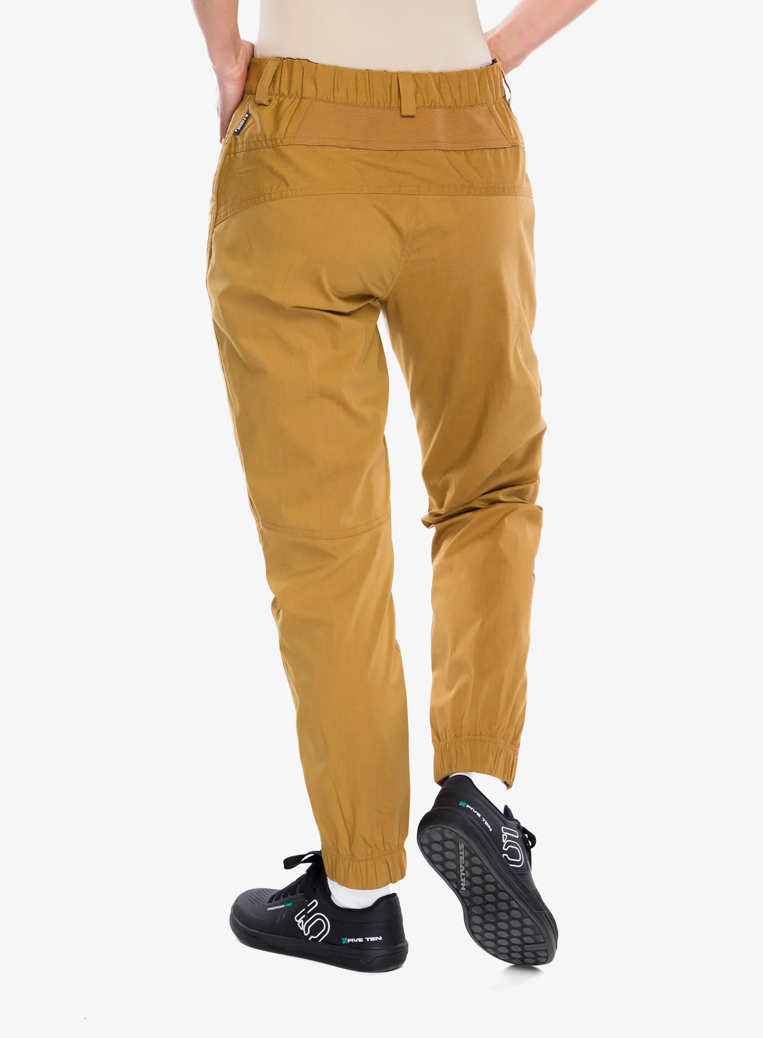 Damske biciklističke hlače Mons Royale Virage Pants - cumin