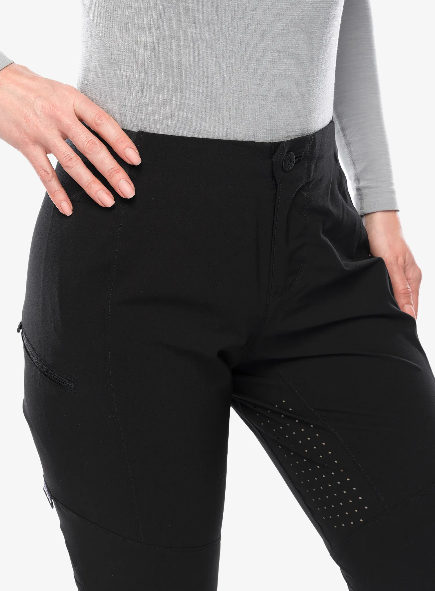 Damske biciklističke hlače Patagonia Dirt Craft Pants - black