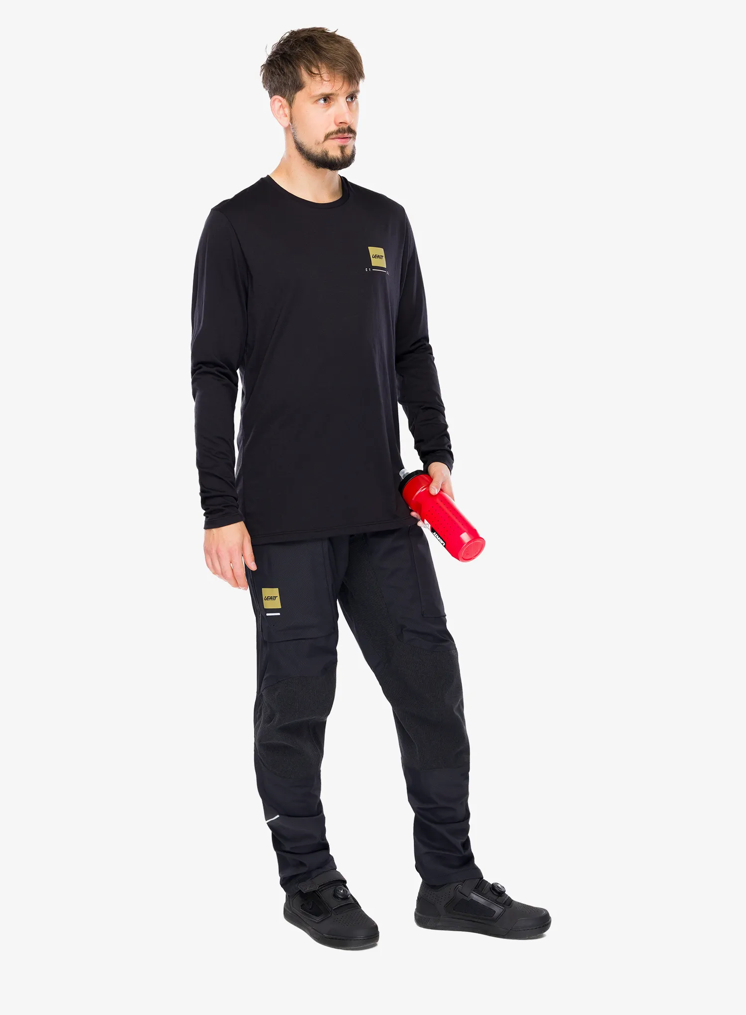 Biciklističke hlače Leatt Pant MTB HydraDri 5.0 - black