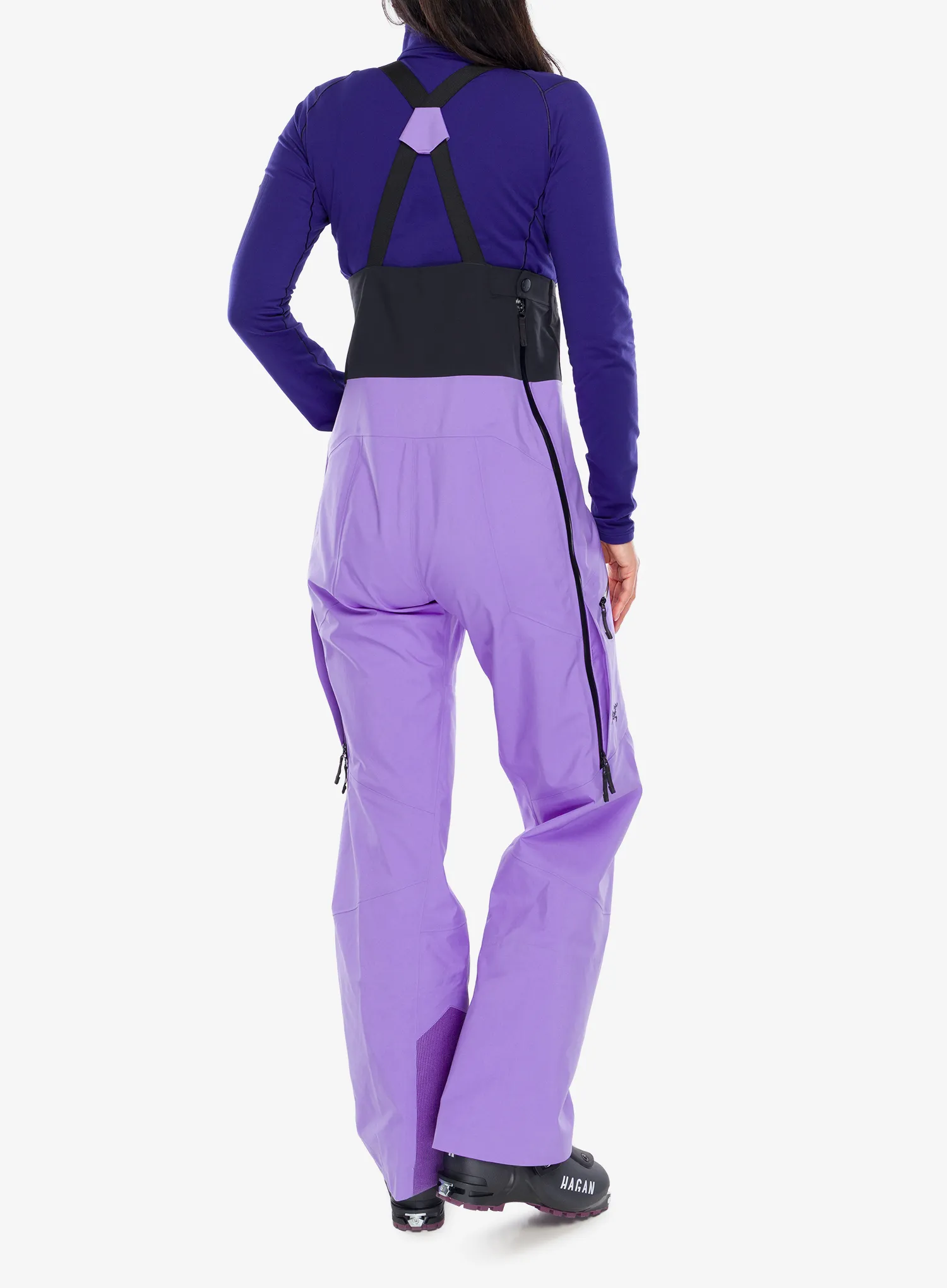 Ženske GORE-TEX hlače Arcteryx Rush Bib Pant - aster/black