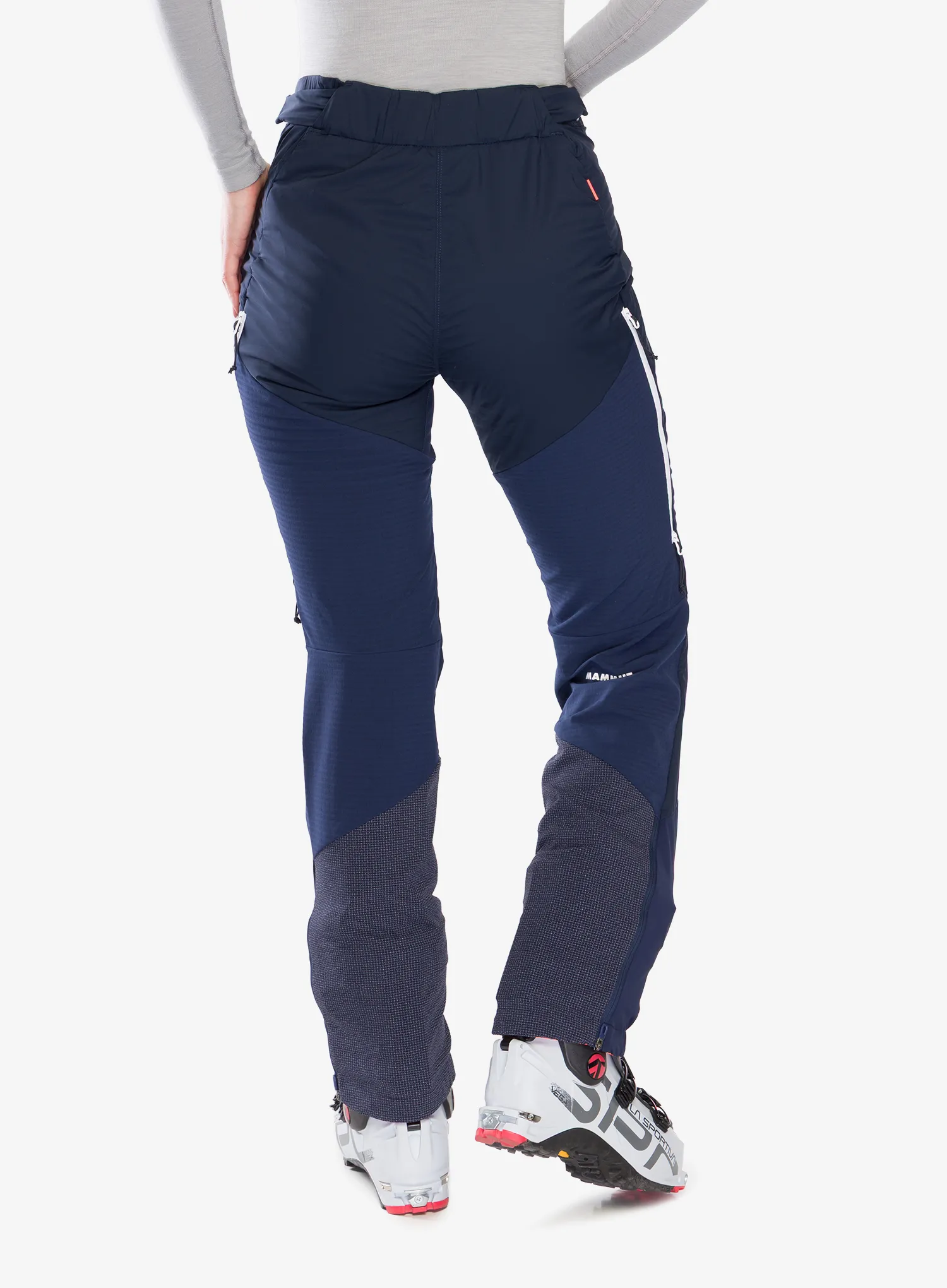 Ženske softshell hlače Mammut Aenergy IN Hybrid Pants - marine