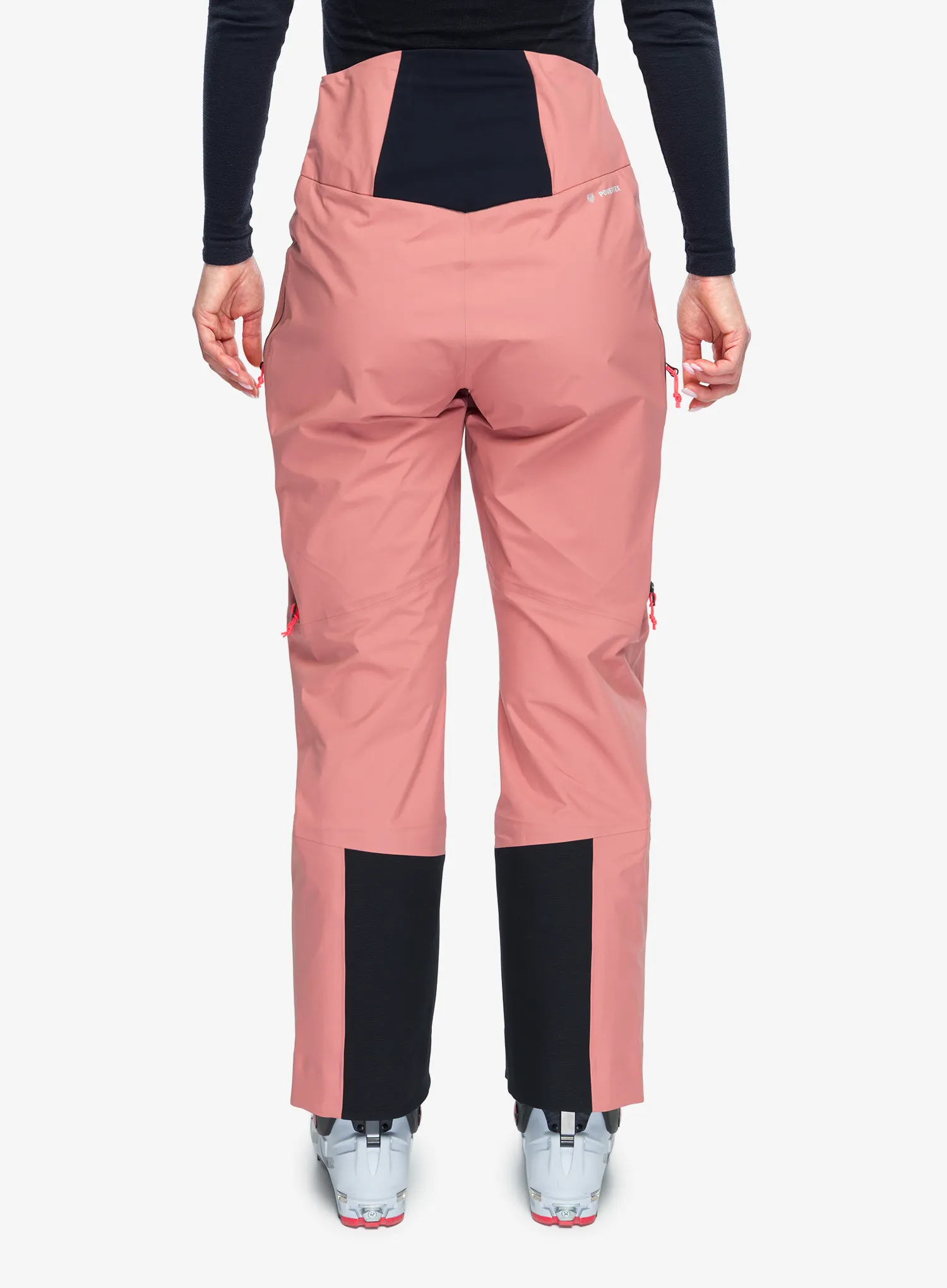 Ženske skijaške hlače Salewa Sella 3L PTX Pant - desert pink