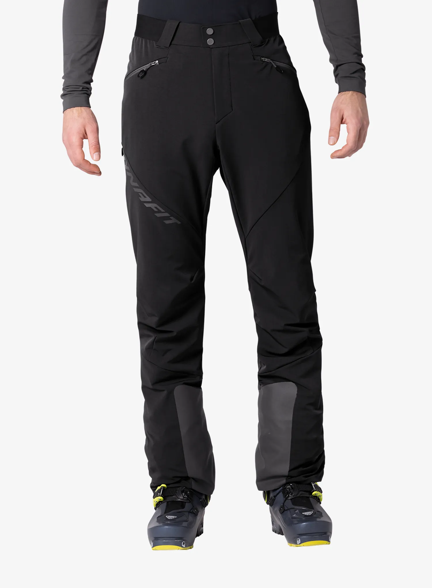 Hlače za turno skijanje Dynafit TLT Touring Dynastretch Pants - black out