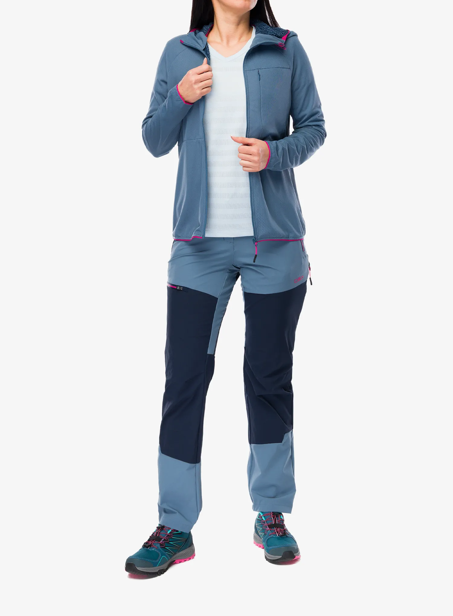 Ženske softshell hlače CMP Myntora Pant - space